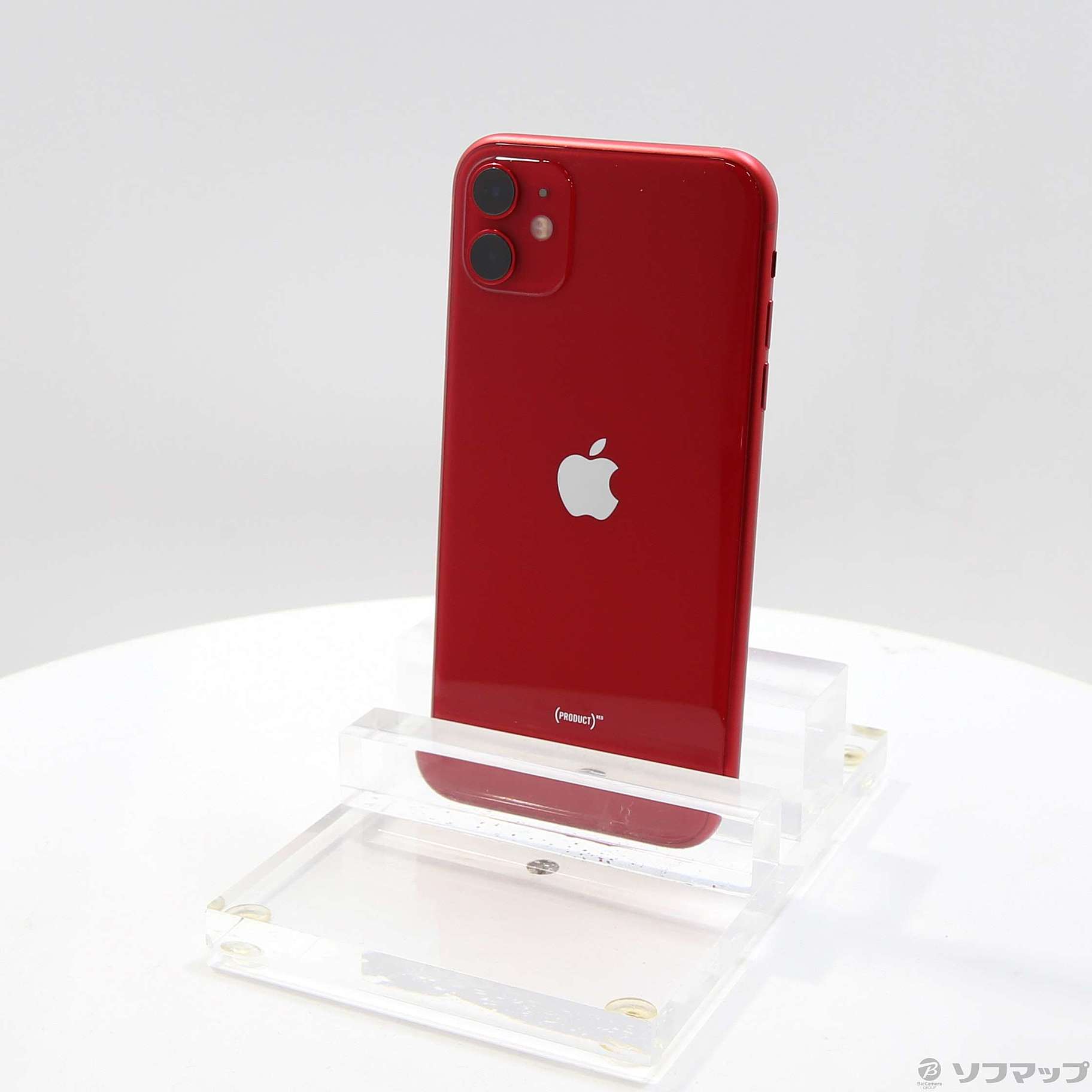 中古】iPhone11 256GB プロダクトレッド MWM92J／A SIMフリー