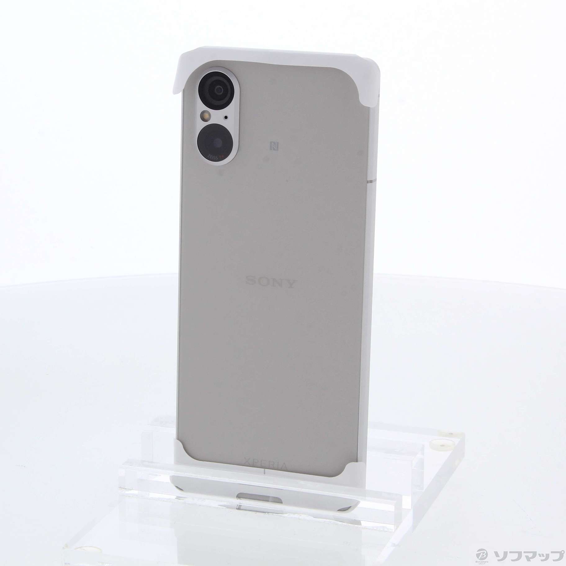 中古】Xperia 5 V 256GB プラチナシルバー XQ-DE44 S2JPCX0 SIMフリー
