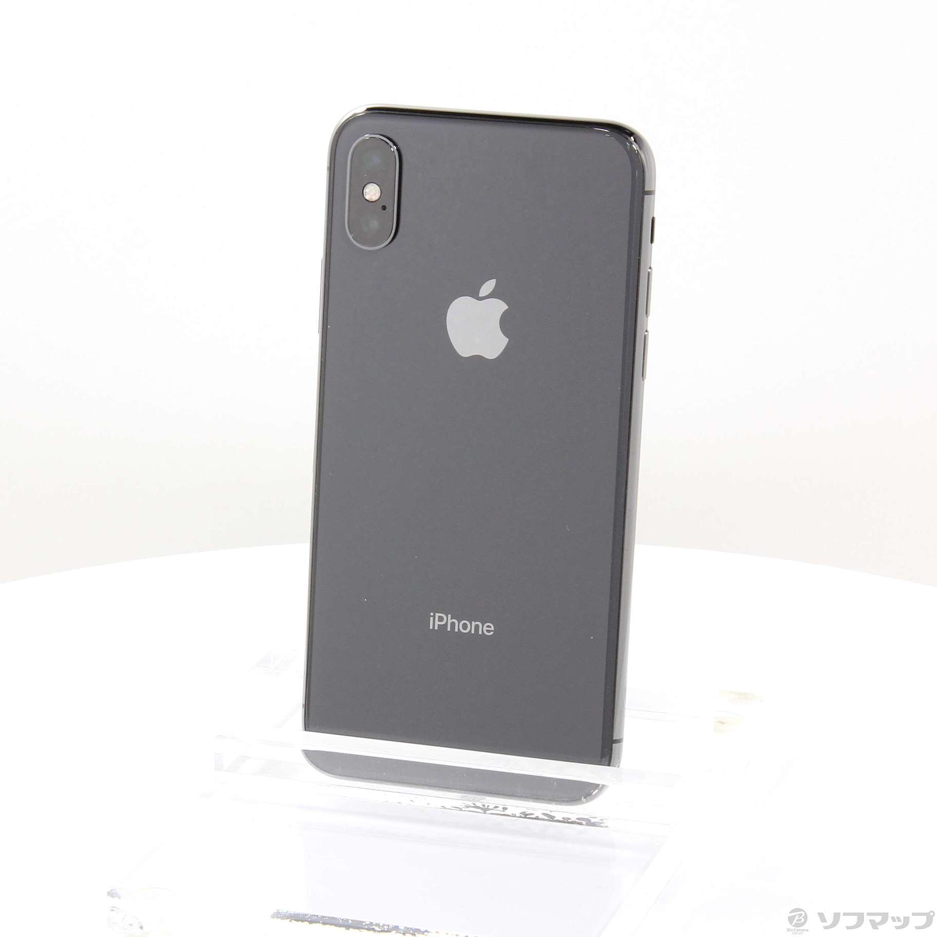 (中古)Apple iPhoneX 64GB スペースグレイ MQAX2J/A SIMフリー(305-ud)