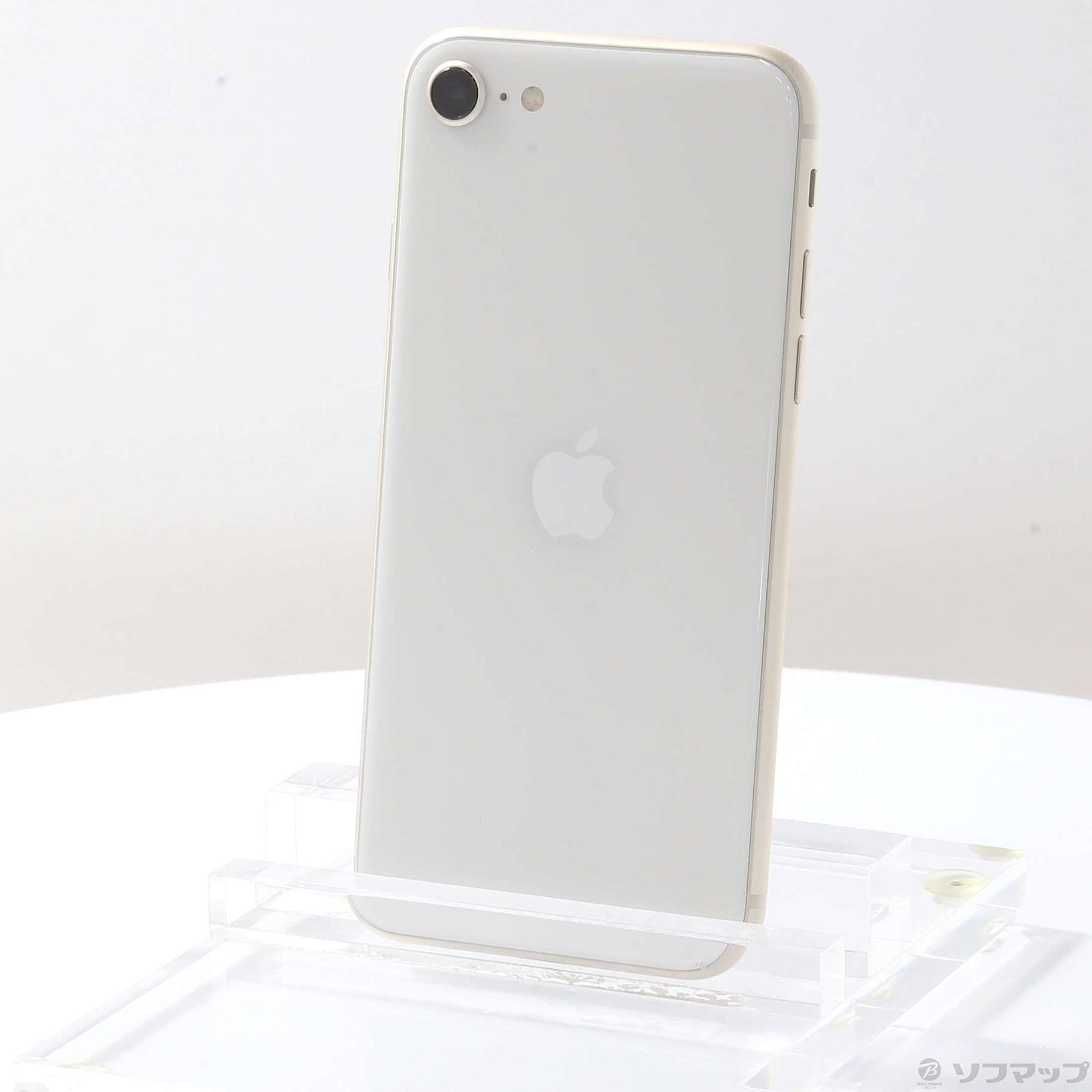 (中古)Apple iPhone SE 第3世代 64GB スターライト MMYD3J/A SIMフリー(262-ud)