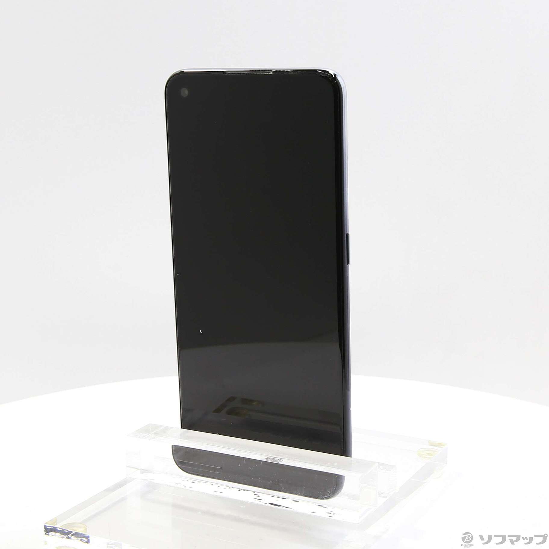 中古】OPPO Reno5 A 128GB シルバーブラック A103OP Y!mobile