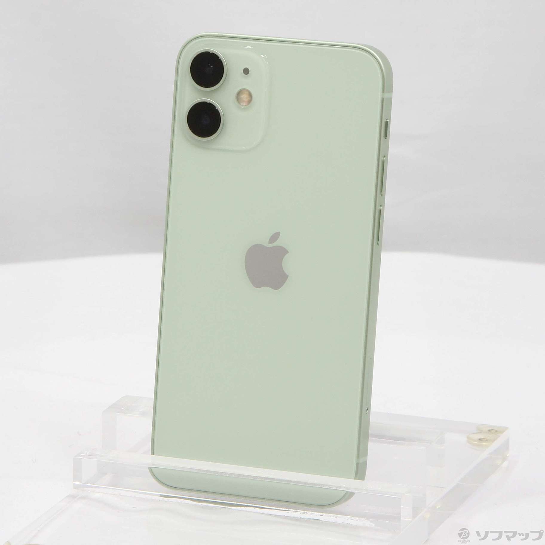 (中古)Apple iPhone12 mini 64GB グリーン MGAV3J/A SIMフリー(381-ud)