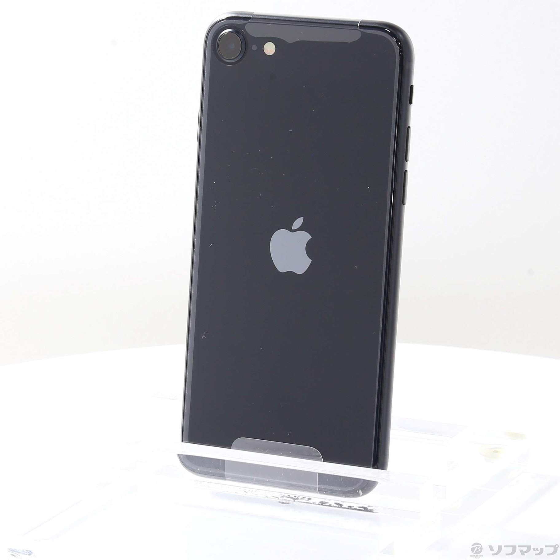 中古】iPhone SE 第3世代 64GB ミッドナイト MMYC3J／A SIMフリー