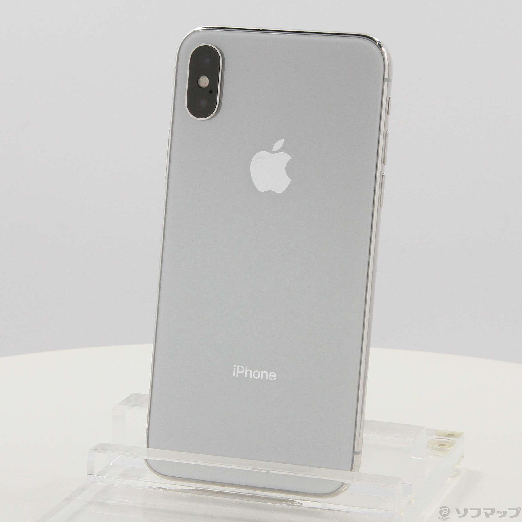 中古】iPhoneX 64GB シルバー MQAY2J／A SIMフリー [2133051663660