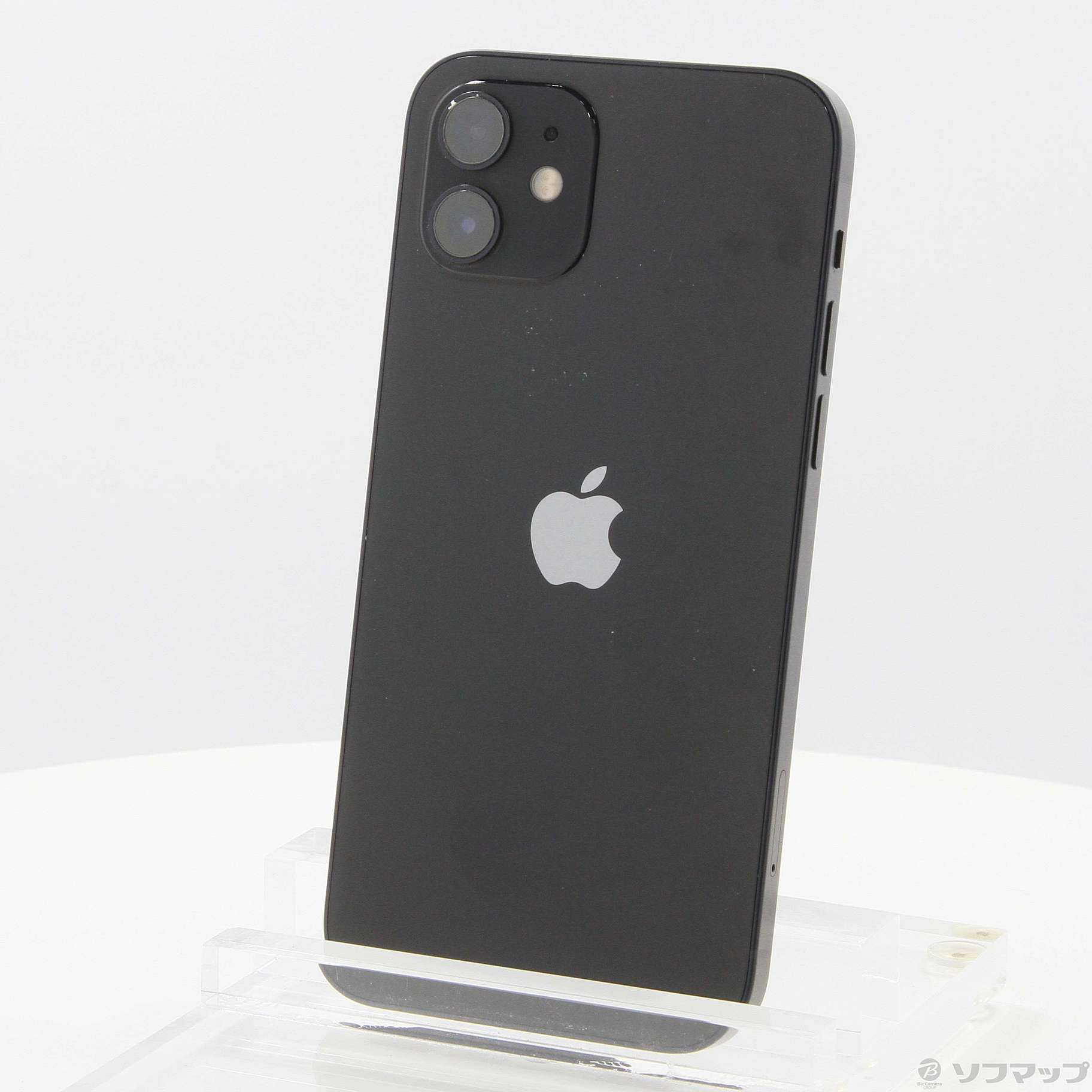 アップル iPhone12 64GB ブラック docomo SIMフリーブラック情報端末 