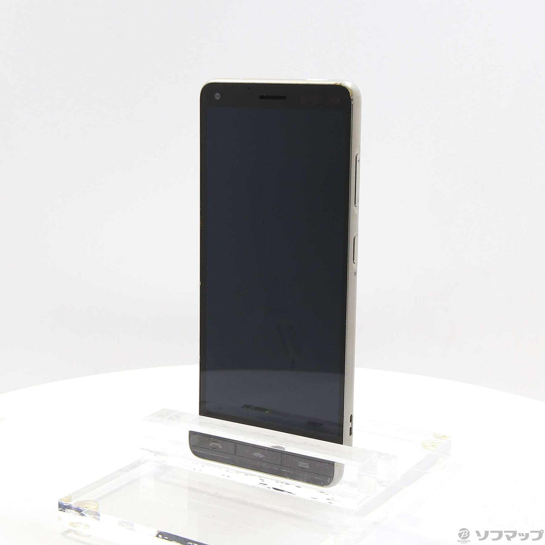 中古】BASIO4 32GB シャンパンゴールド KYV47SNU UQ mobile