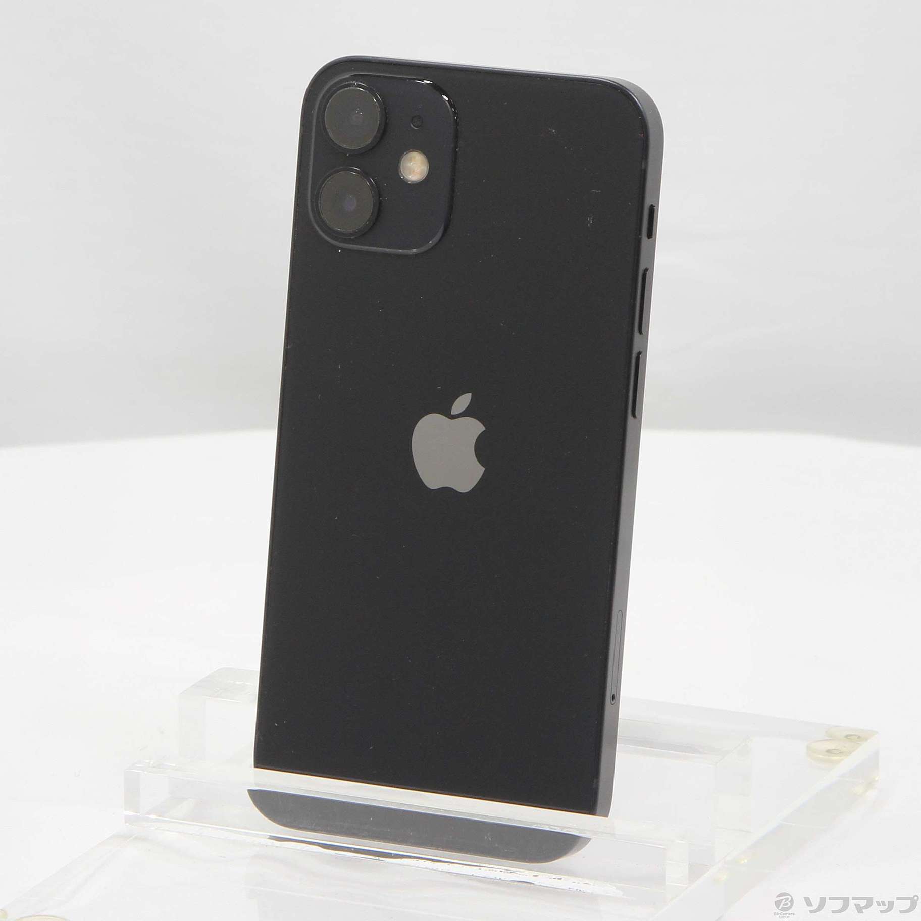 中古】iPhone12 mini 128GB ブラック MGDJ3J／A SIMフリー