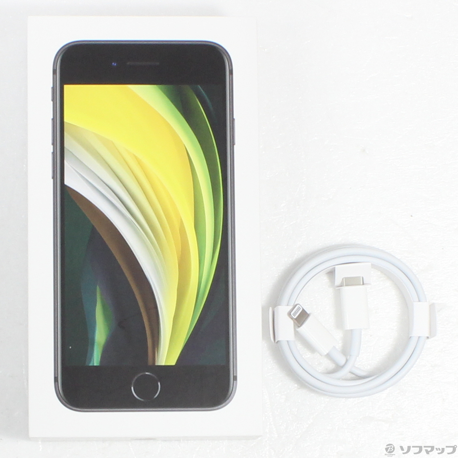 中古】iPhone SE 第2世代 128GB ブラック MHGT3J／A SIMフリー