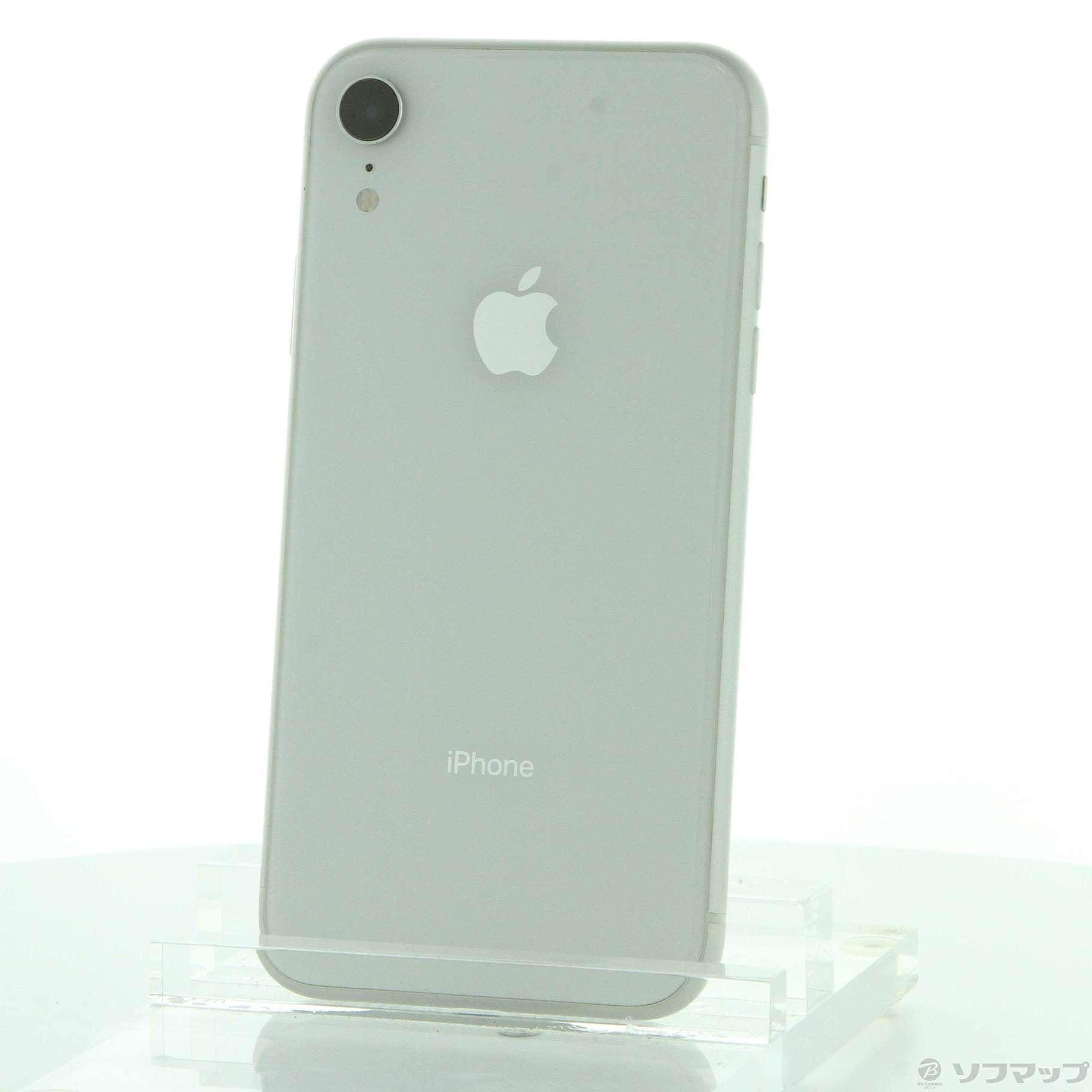 値下げ】iPhoneXR 128GB ホワイト SIMフリースマートフォン携帯電話 