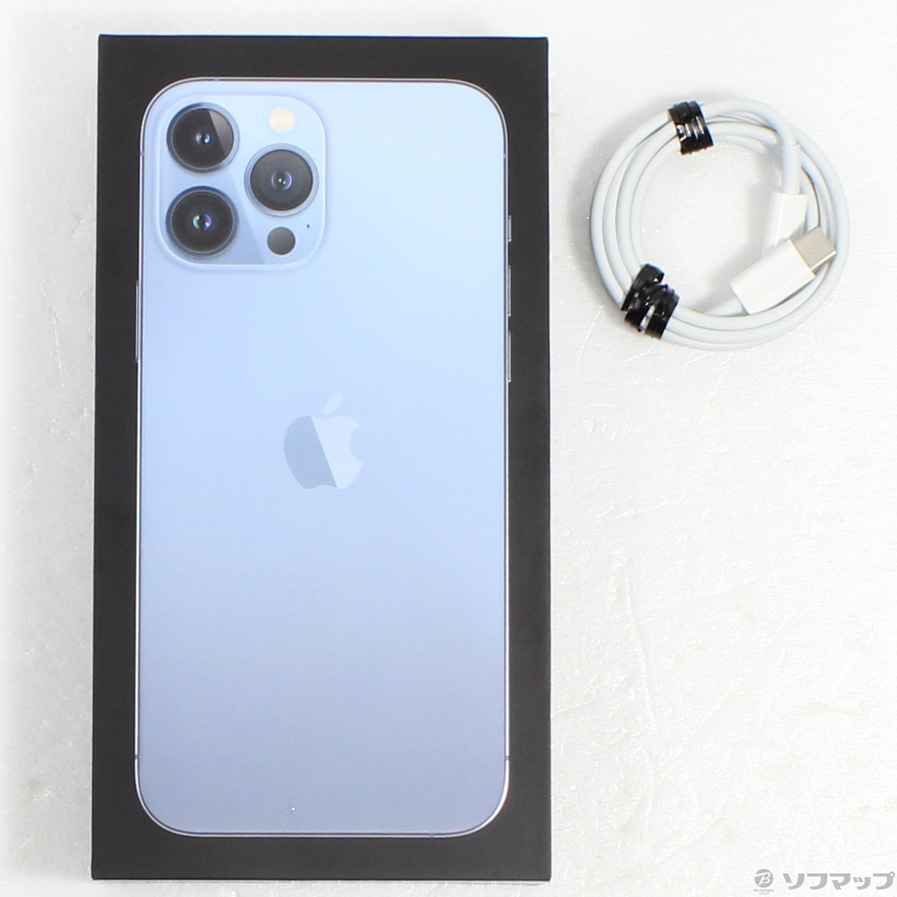 中古】iPhone13 Pro Max 128GB シエラブルー MLJ73J／A SIMフリー