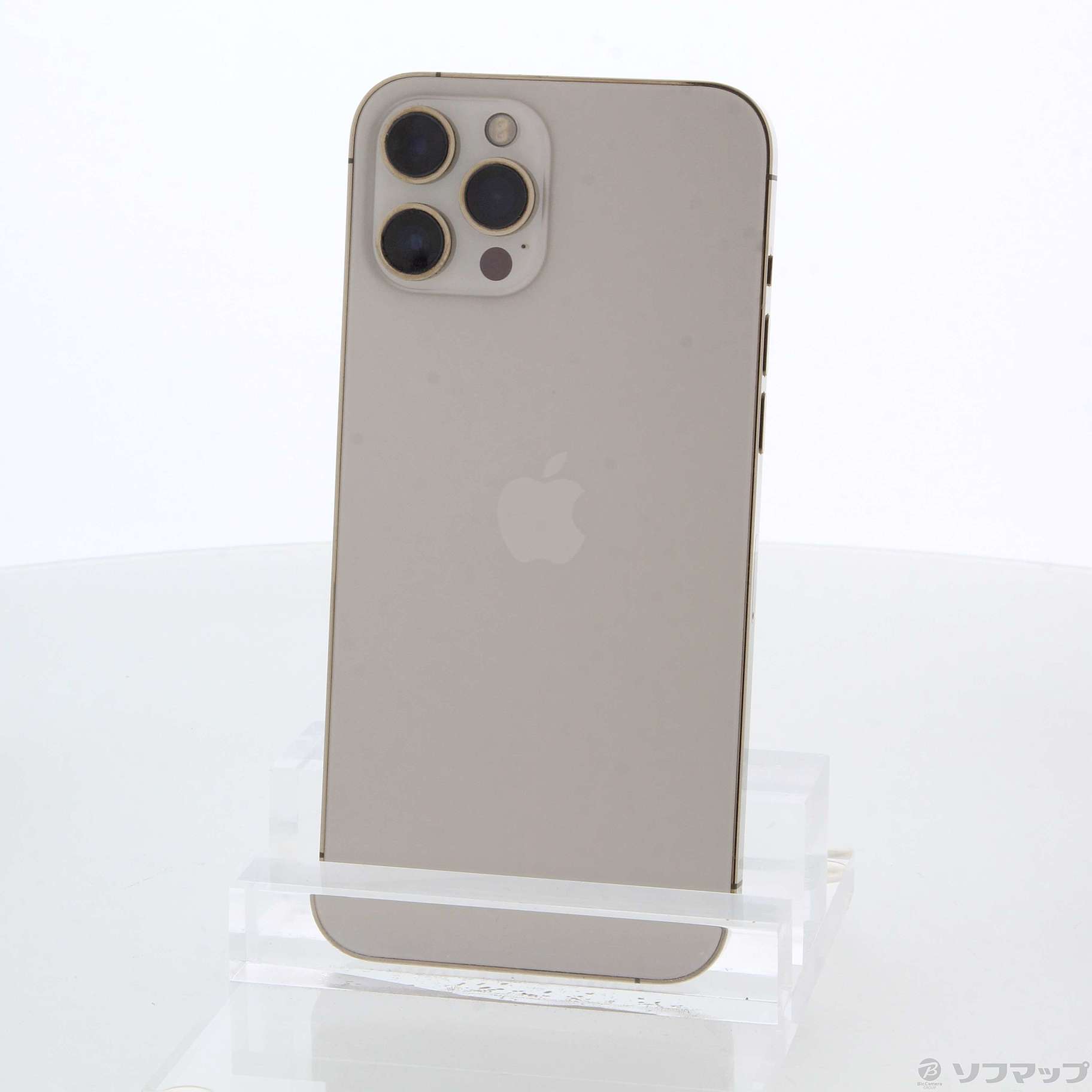 中古】iPhone12 Pro Max 128GB ゴールド MGCW3J／A SIMフリー