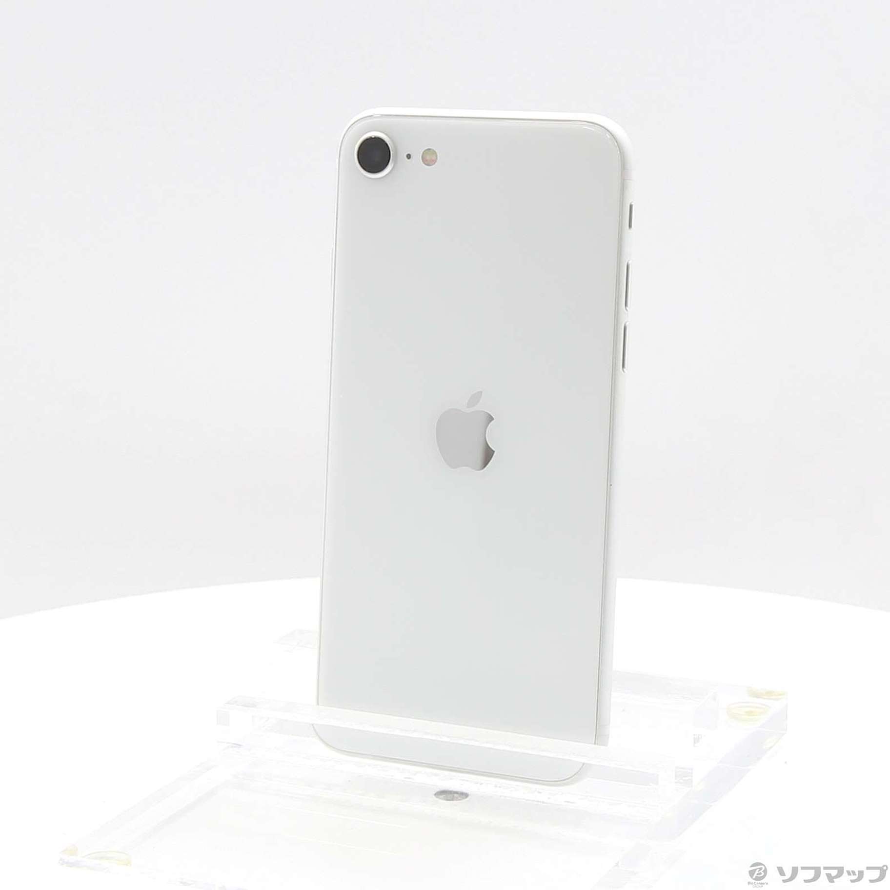 中古】iPhone SE 第2世代 128GB ホワイト MXD12J／A SIMフリー