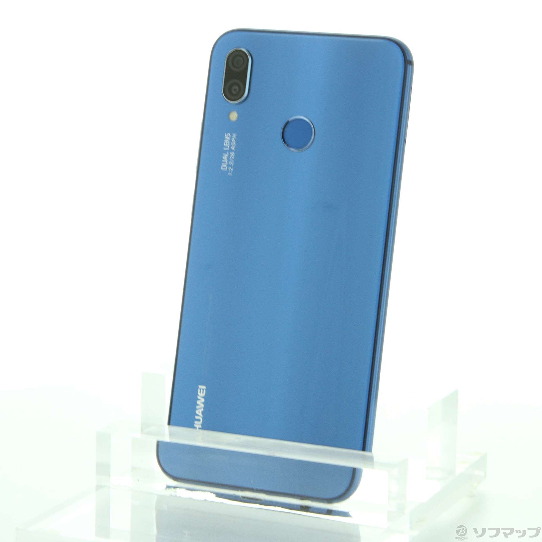 中古】HUAWEI P20 lite 32GB クラインブルー ANE-LX2J SIMフリー ...