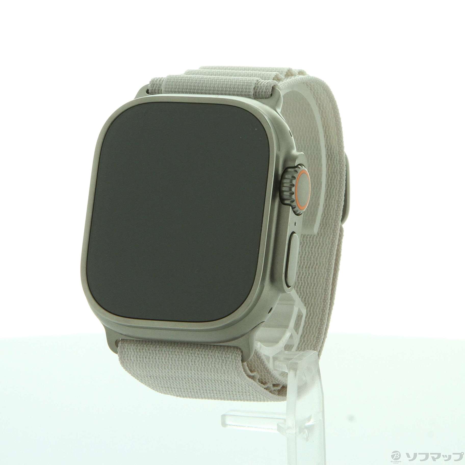 中古】Apple Watch Ultra GPS + Cellular 49mm チタニウムケース スターライトアルパインループ  [2133051707036] - リコレ！|ビックカメラグループ ソフマップの中古通販サイト