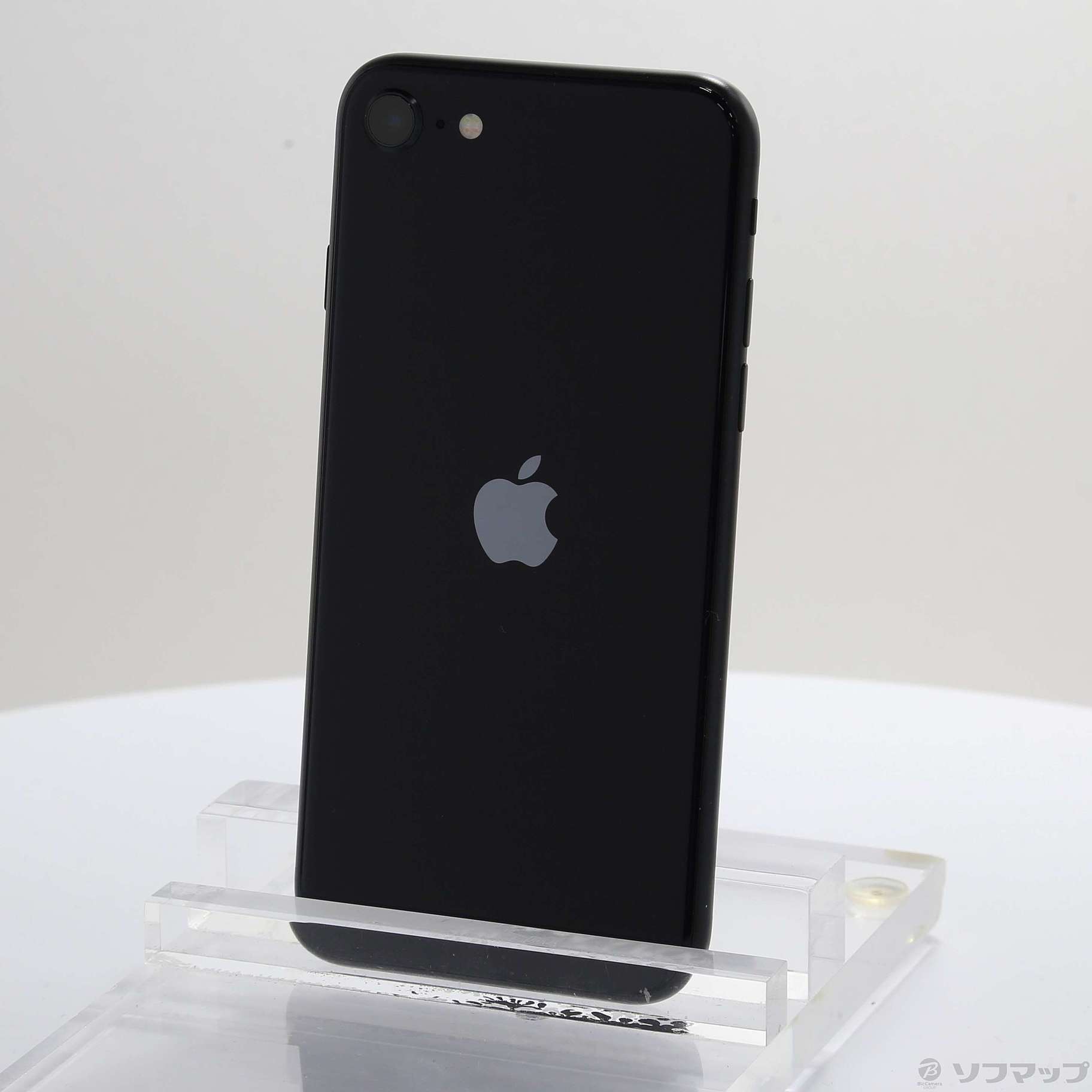 (中古)Apple iPhone SE 第3世代 64GB ミッドナイト MMYC3J/A SIMフリー(344-ud)