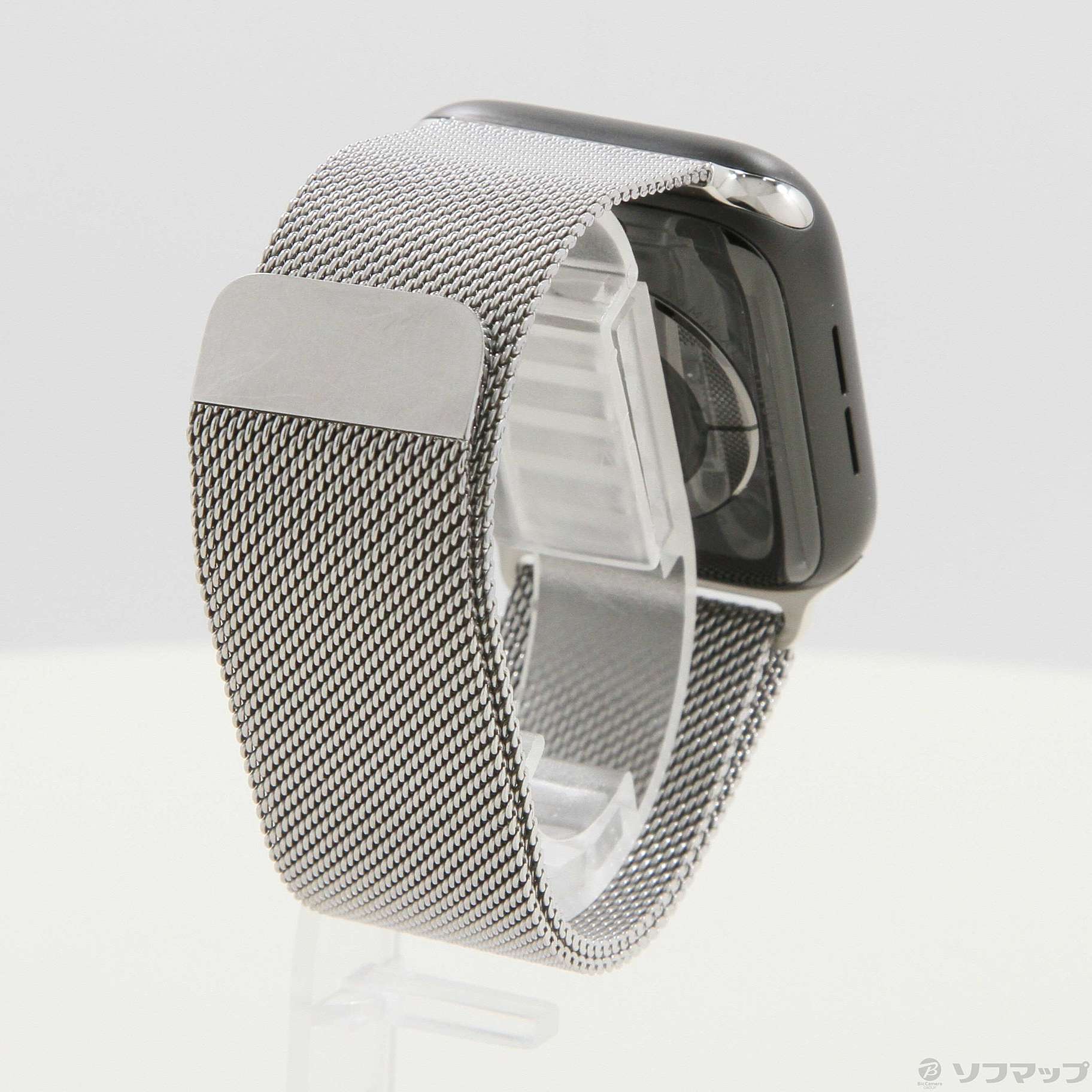 Apple Watch Series 5 GPS 44mm スペースグレイアルミニウムケース ステンレススチールミラネーゼループ