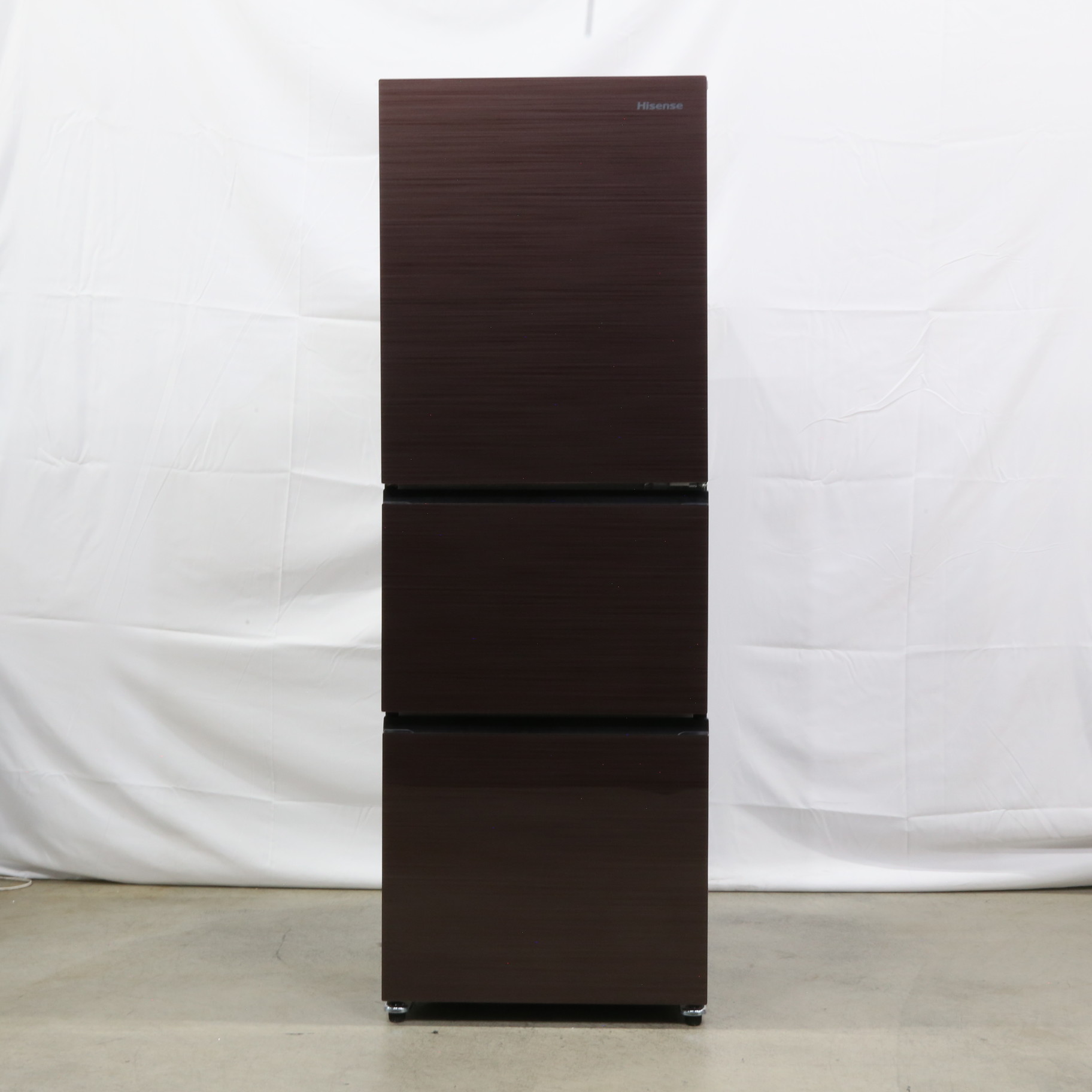 中古】〔展示品〕 冷凍冷蔵庫 ダークブラウン HR-G2802BR ［幅55cm ／3