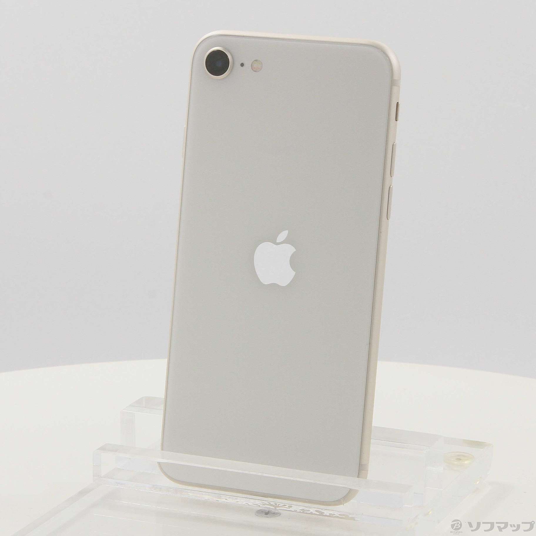 iPhone SE 第3世代 白 スターライト 128 GB SIMフリー - スマートフォン・携帯電話