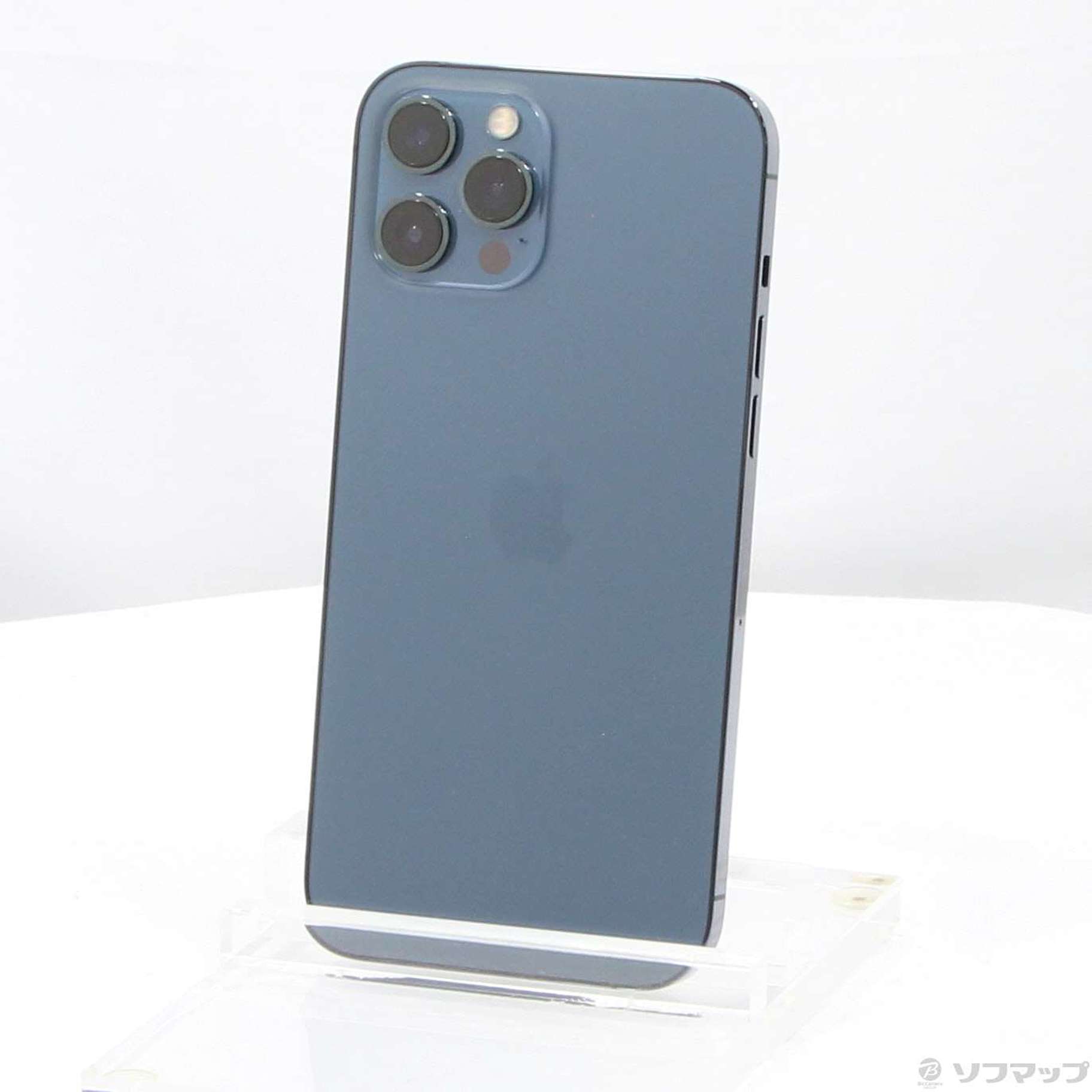 中古】iPhone12 Pro Max 128GB パシフィックブルー MGCX3J／A SIM