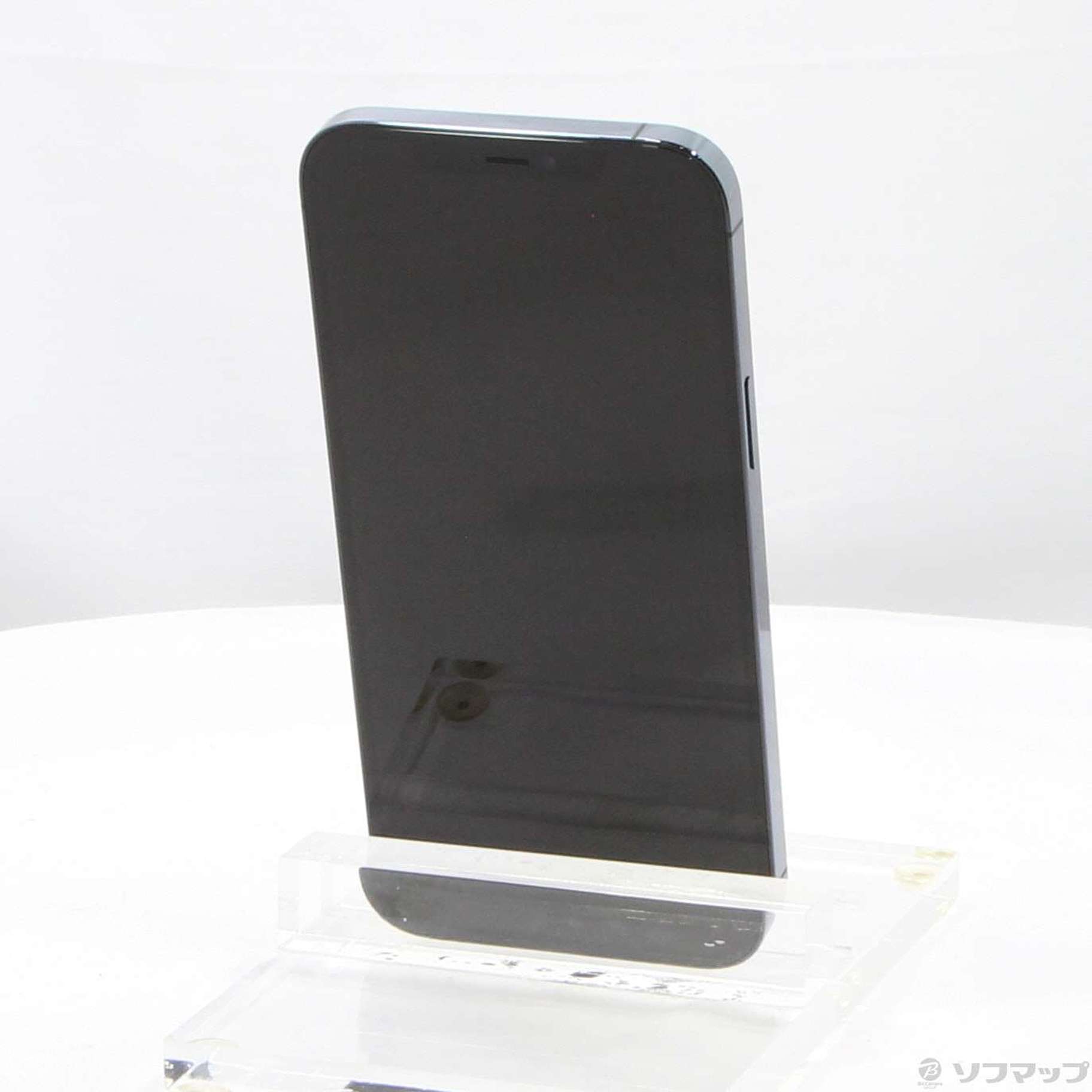 中古】iPhone12 Pro Max 128GB パシフィックブルー MGCX3J／A SIM 