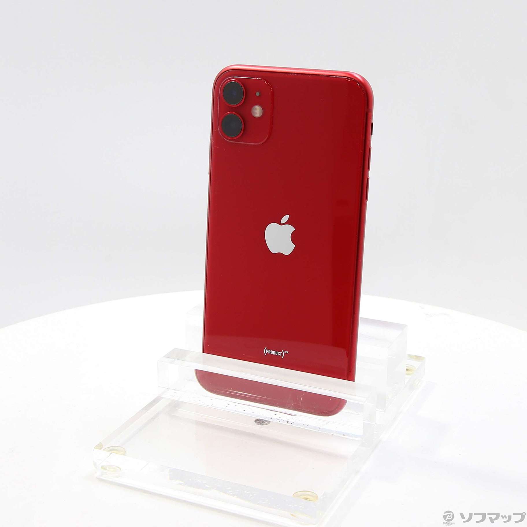 スマートフォン本体IPhone 11 64GB 赤レッド SIMフリー(美品 