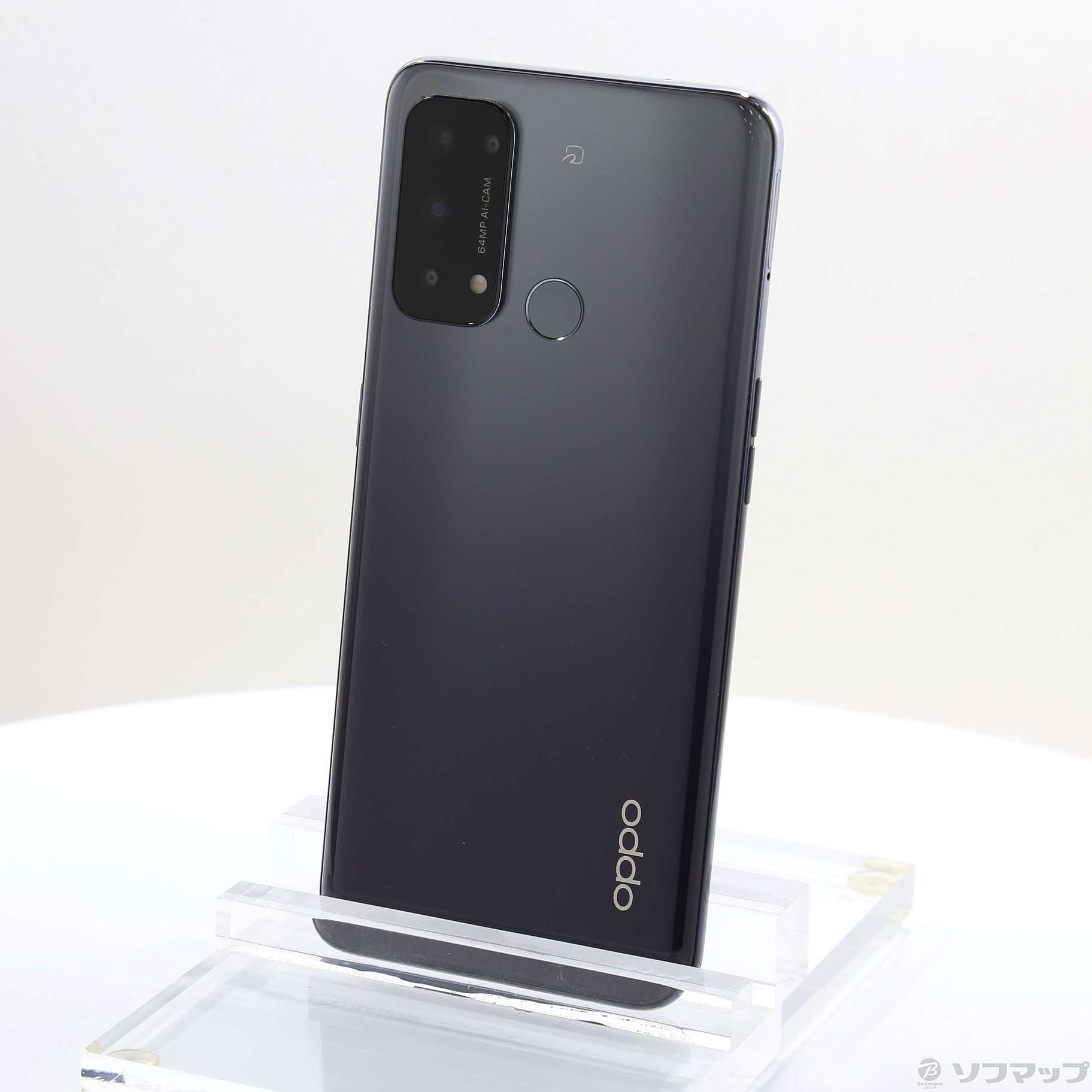 中古】OPPO Reno5 A 128GB シルバーブラック CPH2199 SIMフリー