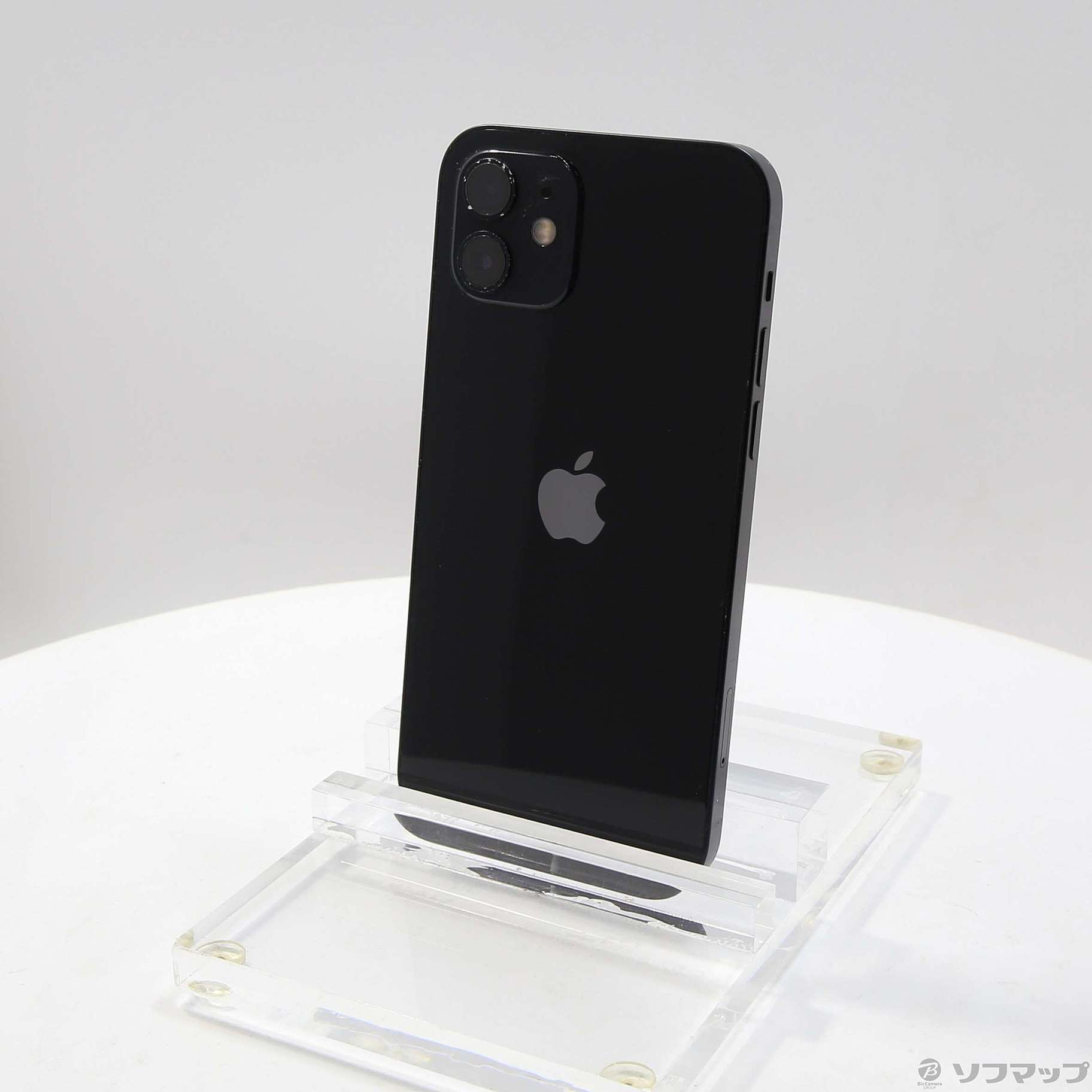 中古】iPhone12 64GB ブラック MGHN3J／A SIMフリー [2133051721209