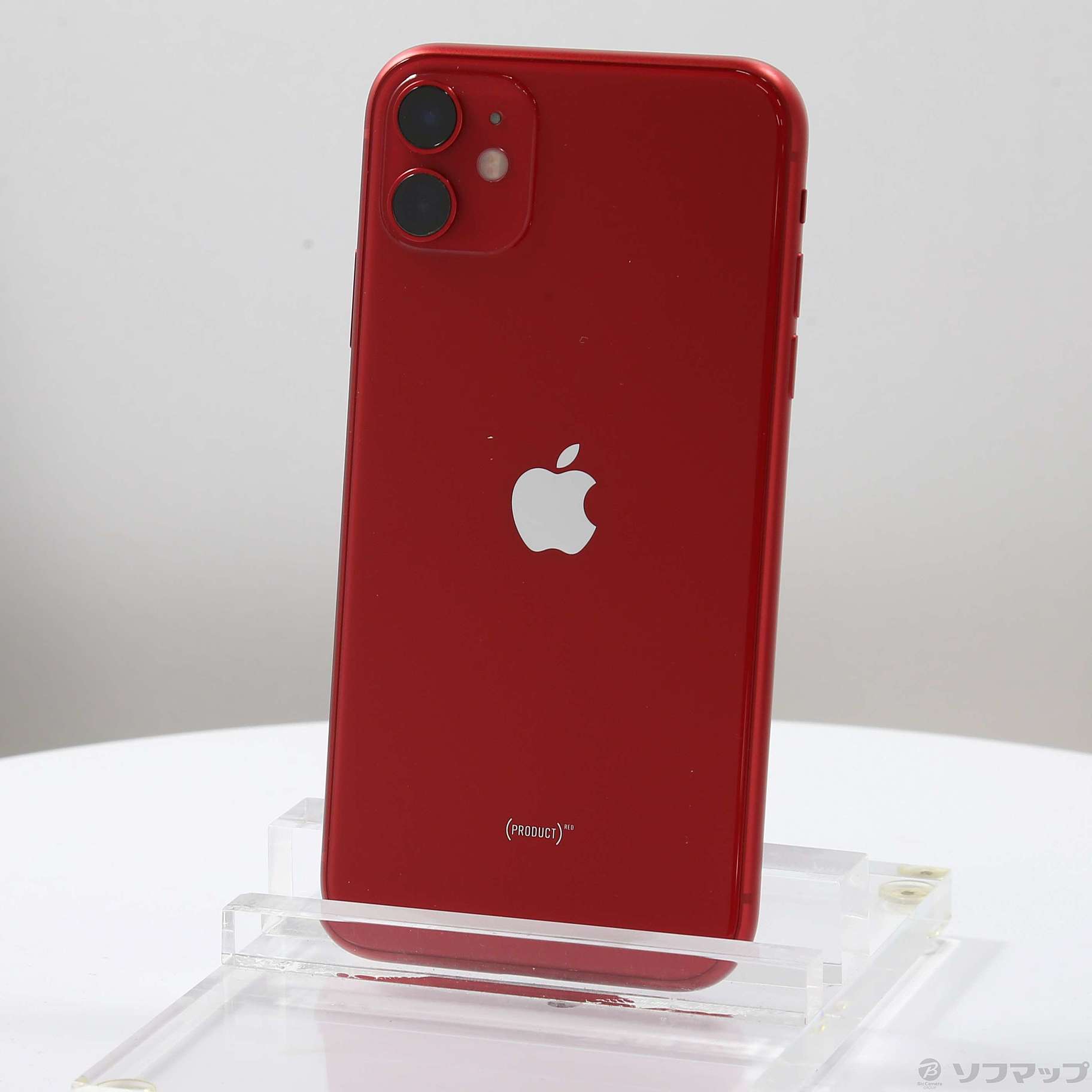 中古】iPhone11 128GB プロダクトレッド MWM32J／A SIMフリー 