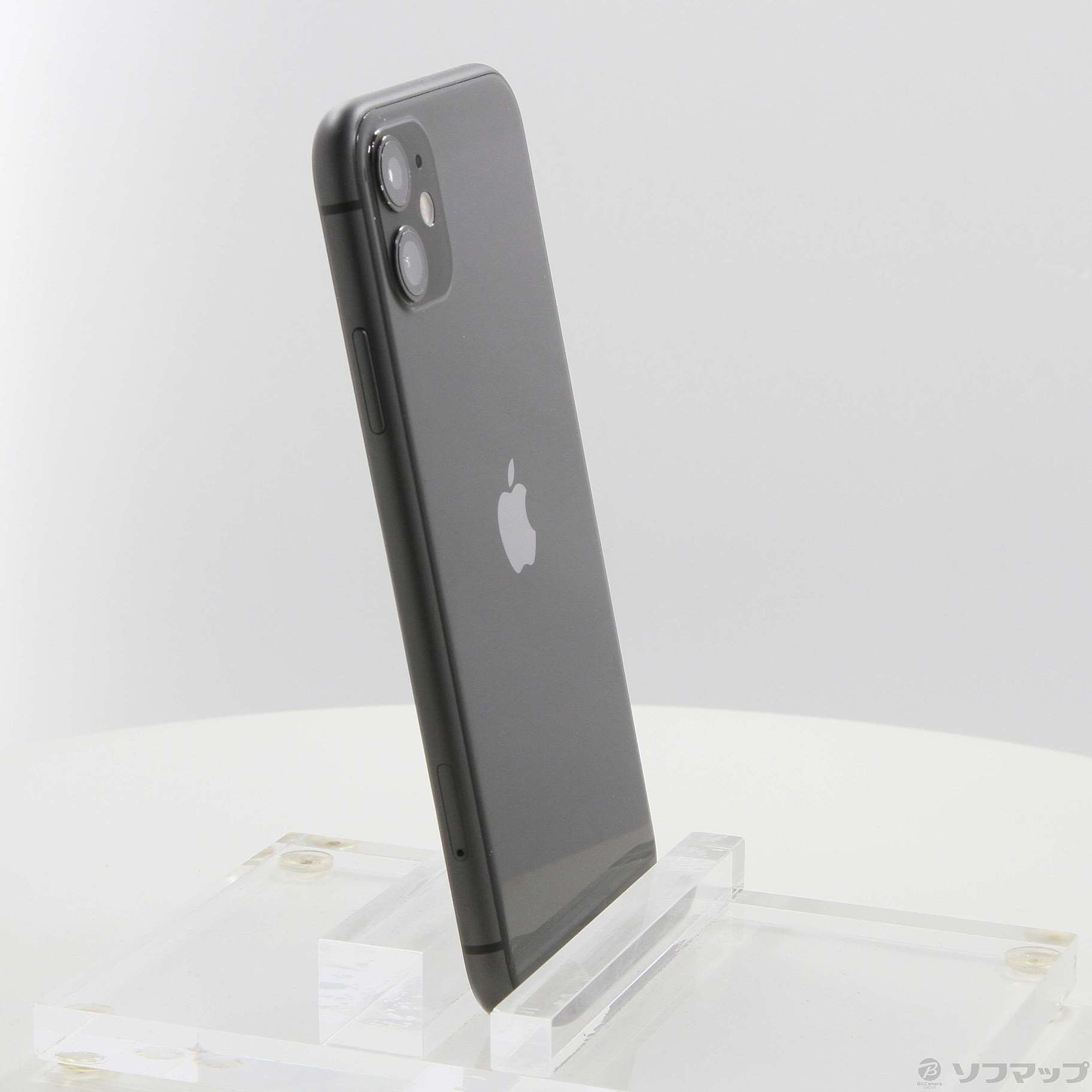 中古】iPhone11 64GB ブラック MHDA3J／A SIMフリー