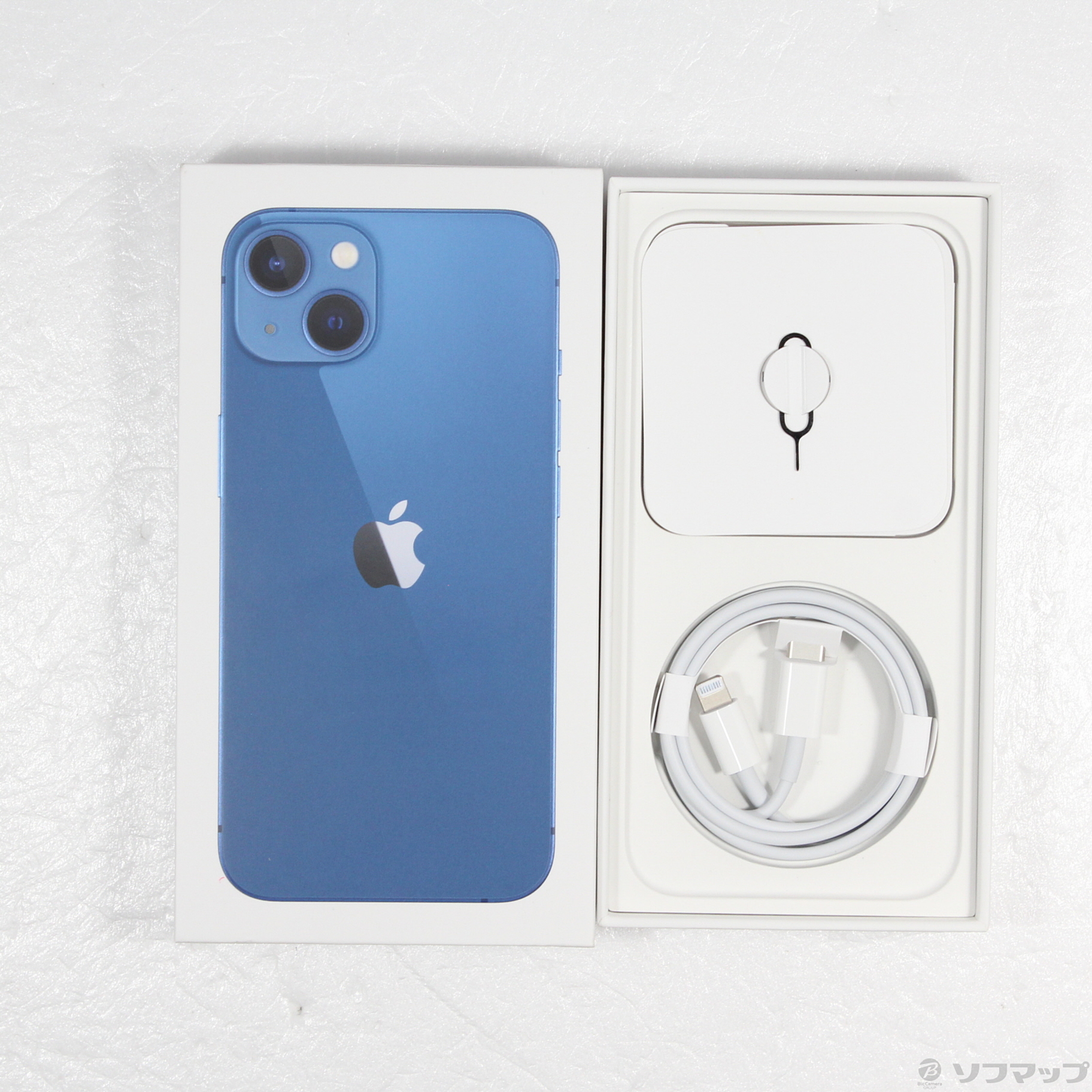 中古】iPhone13 256GB ブルー MLNM3J／A SIMフリー [2133051729946] - リコレ！|ビックカメラグループ  ソフマップの中古通販サイト