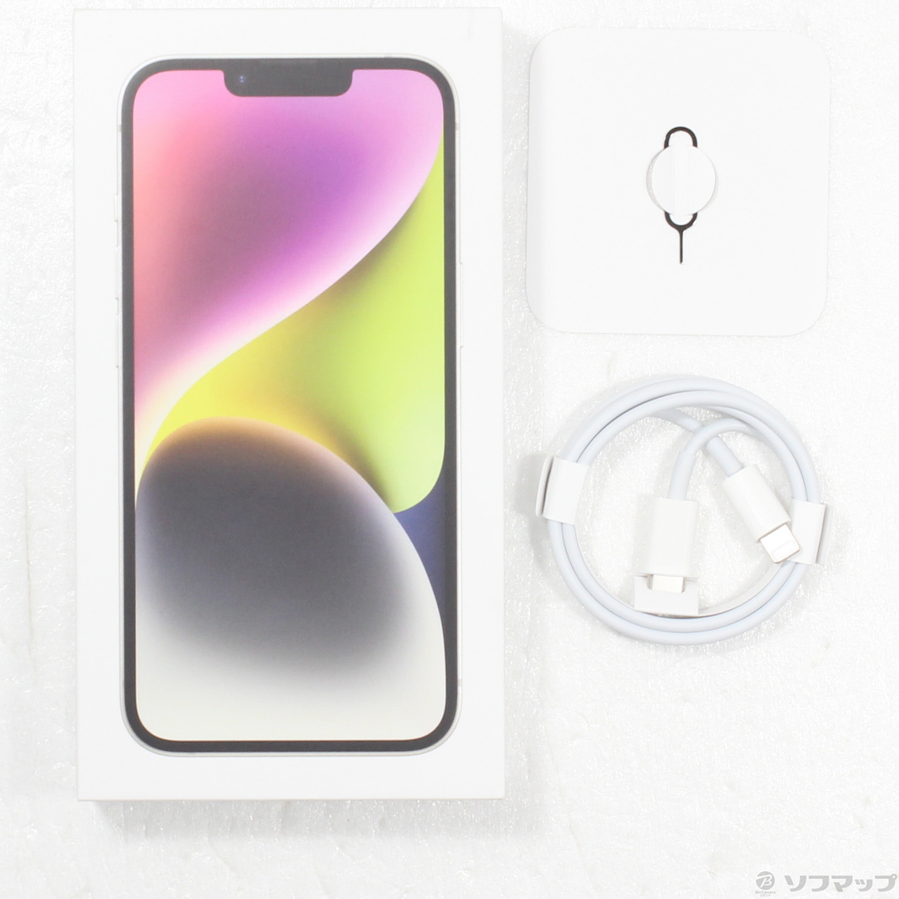 中古】iPhone14 128GB スターライト MPUQ3J／A SIMフリー 
