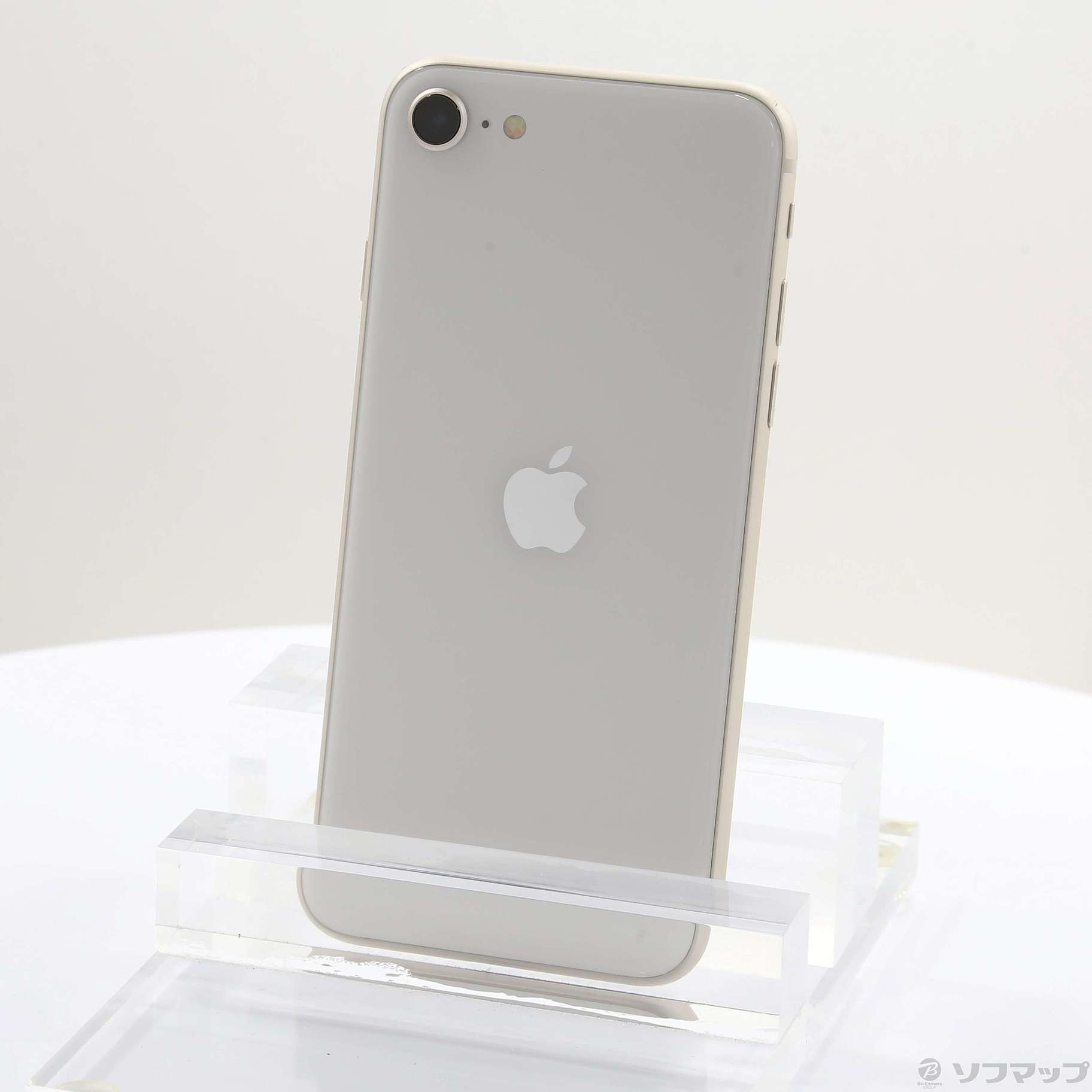 (中古)Apple iPhone SE 第3世代 128GB スターライト MMYG3J/A SIMフリー(269-ud)