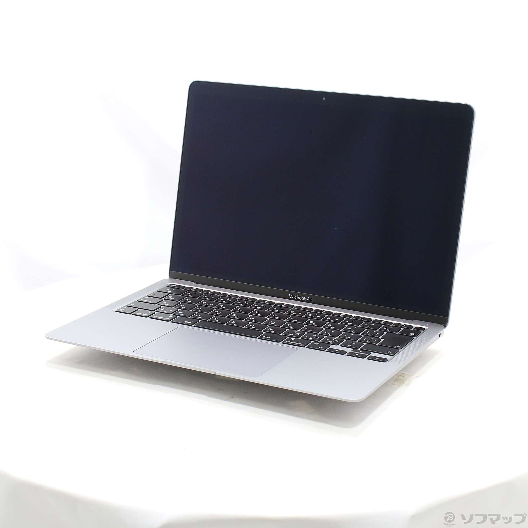 Apple MacBook Air 13.3inch MGN63J A  A2337 Late 2020 選べるOS TouchID [Apple M1チップ8コア 8GB SSD256GB 無線 BT カメラ 13.3 純箱 Space Gray] ：良品