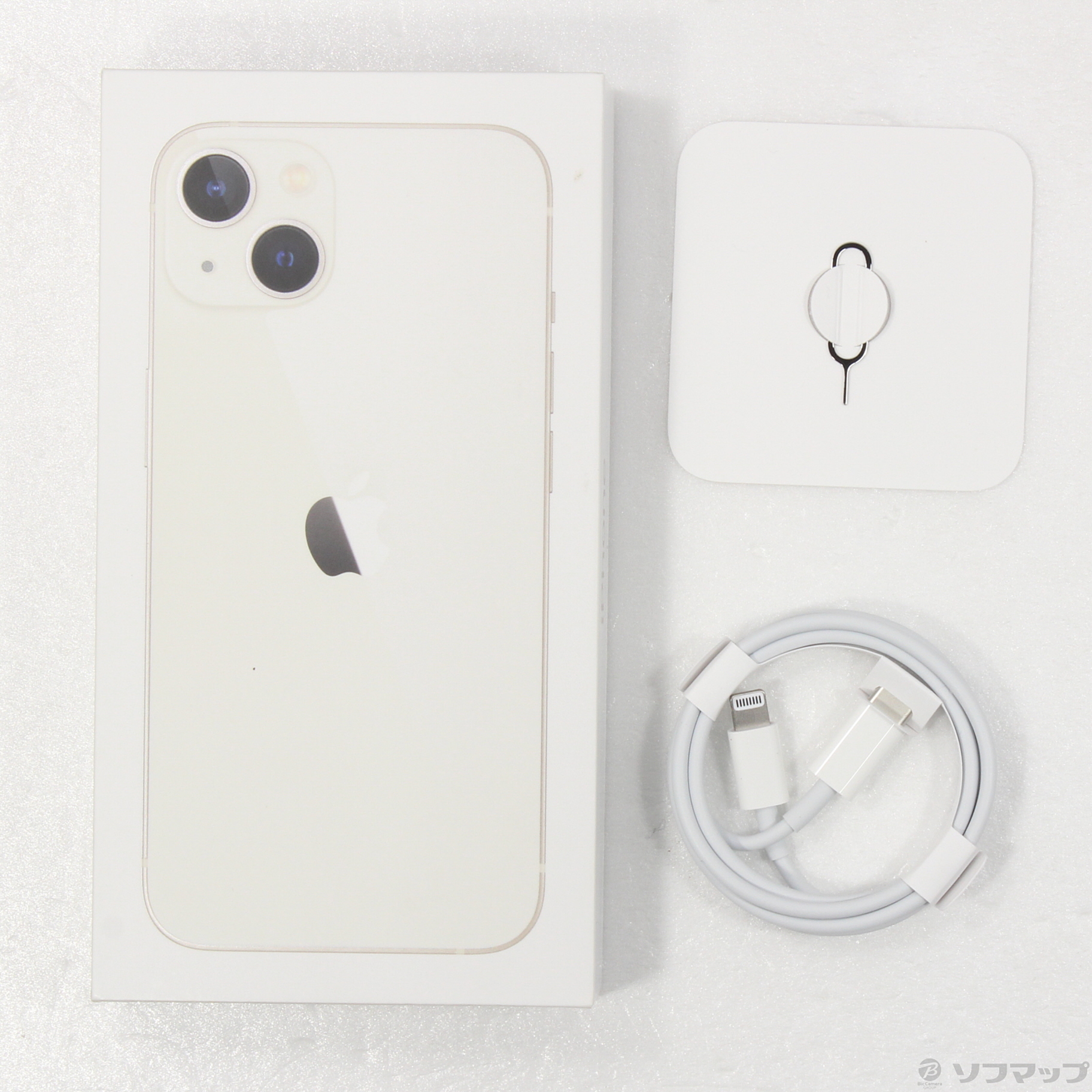 中古】iPhone13 128GB スターライト MLND3J／A SIMフリー