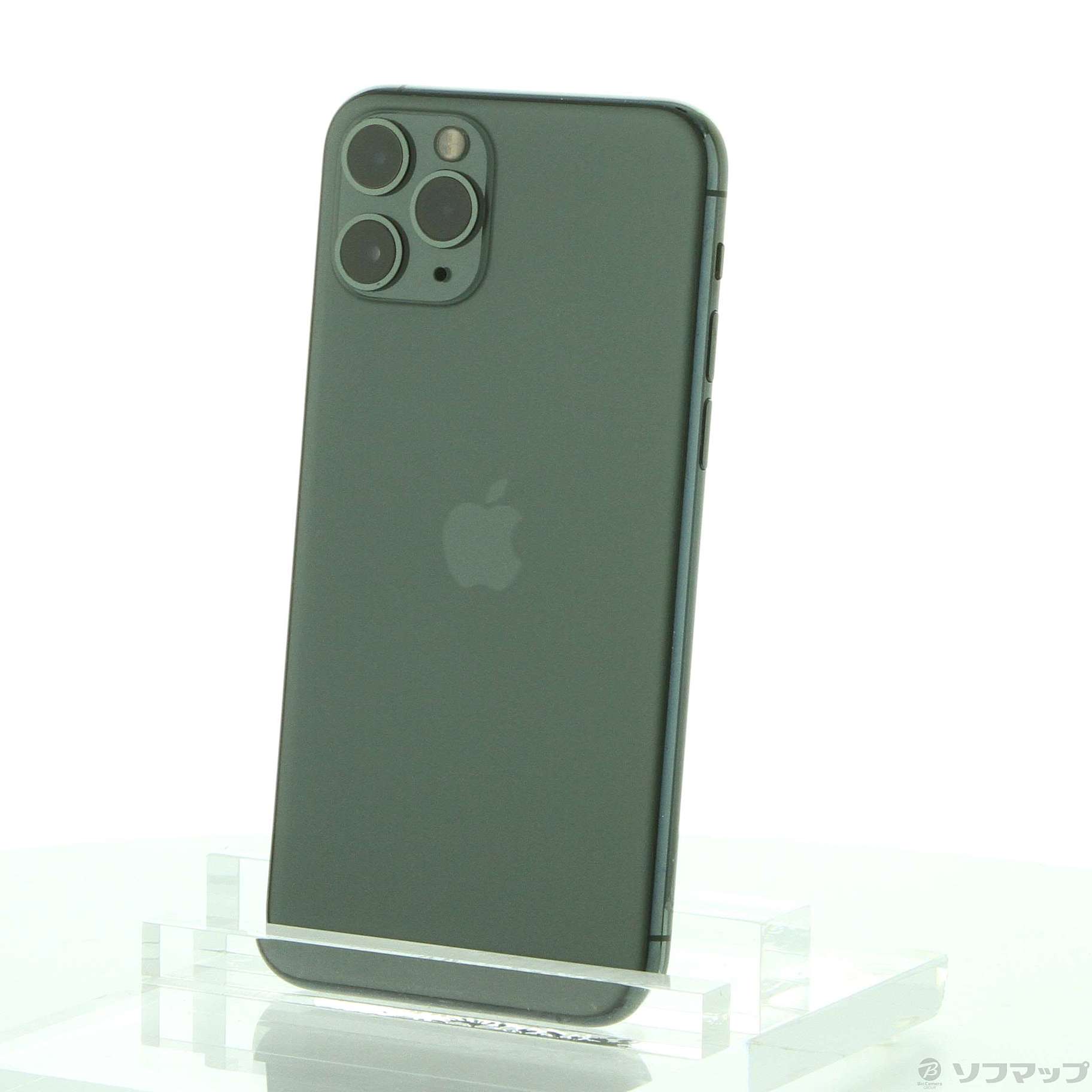 中古】iPhone11 Pro 256GB ミッドナイトグリーン MWCC2J／A SIMフリー