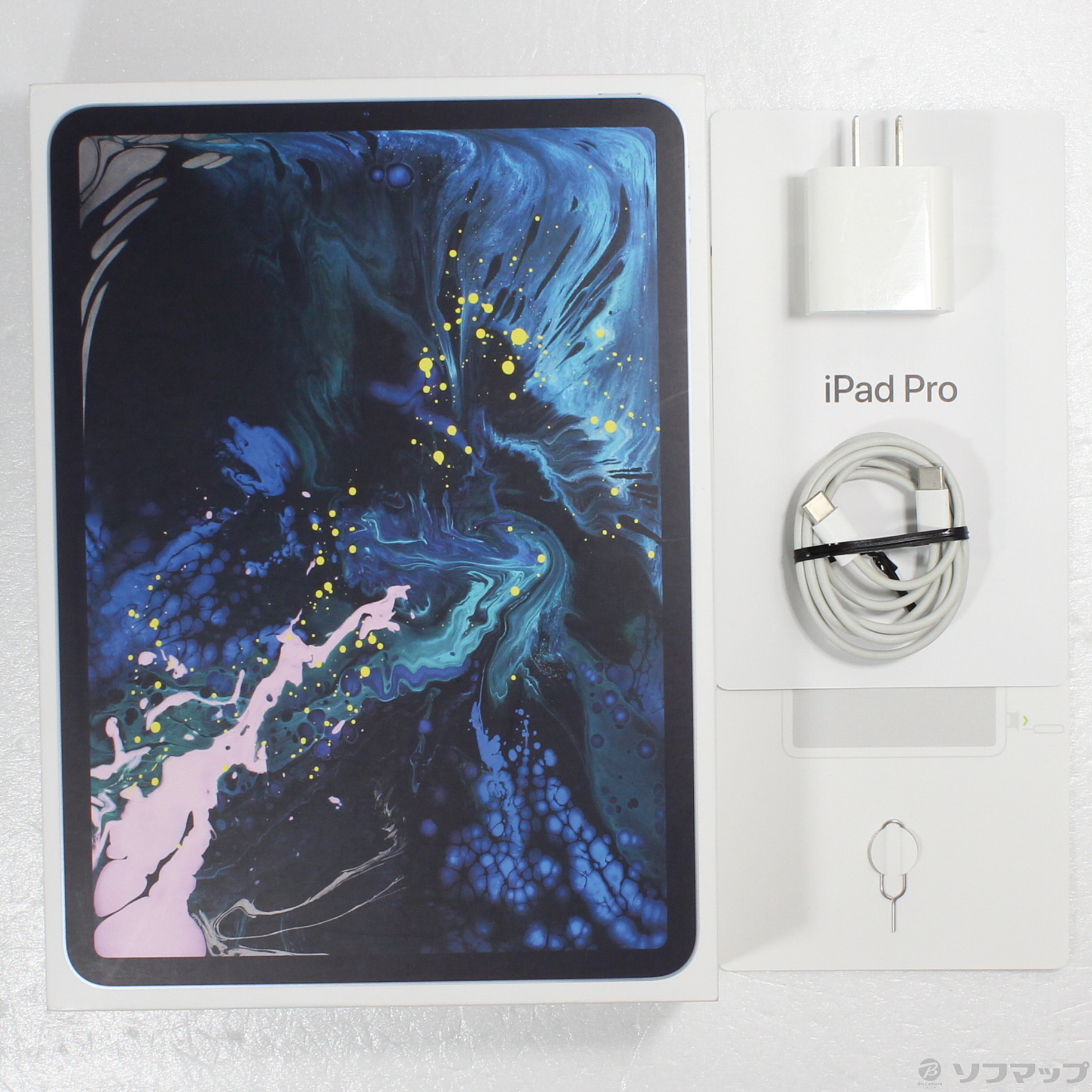 中古】iPad Pro 11インチ 64GB シルバー MU0U2J／A docomoロック解除