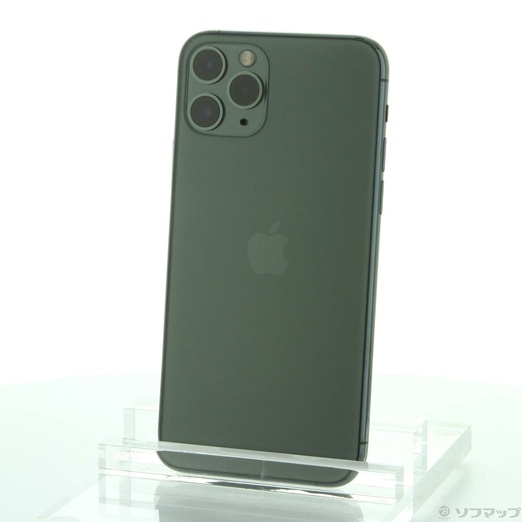 中古】iPhone11 Pro 256GB ミッドナイトグリーン MWCC2J／A SIMフリー