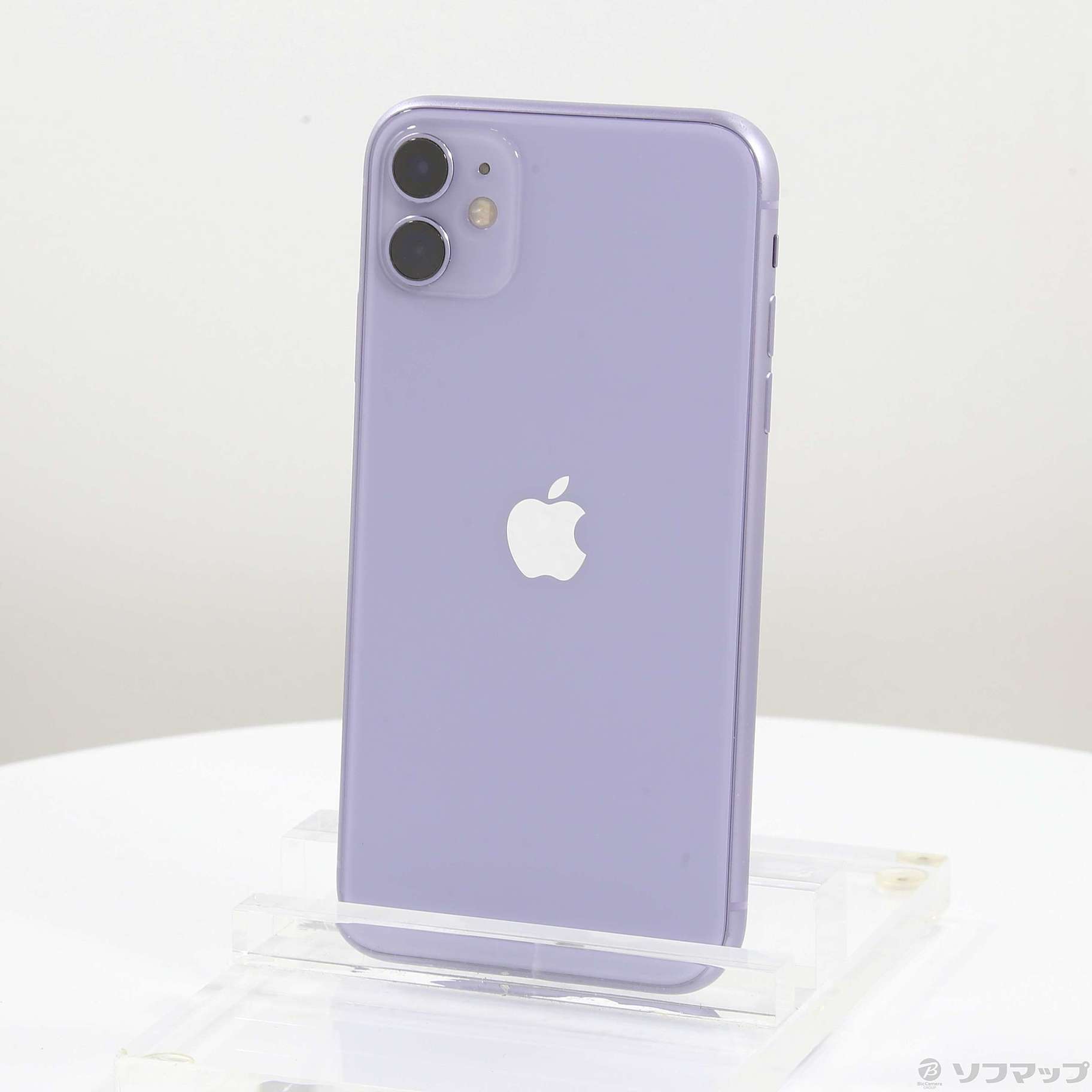 中古】iPhone11 128GB パープル MHDM3J／A SIMフリー [2133051750995