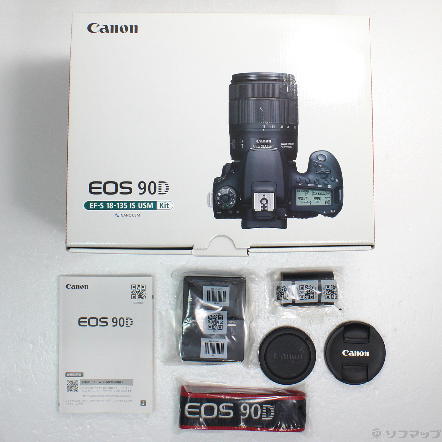 セール対象品 EOS 90D EF-S18-135 IS USM レンズキット