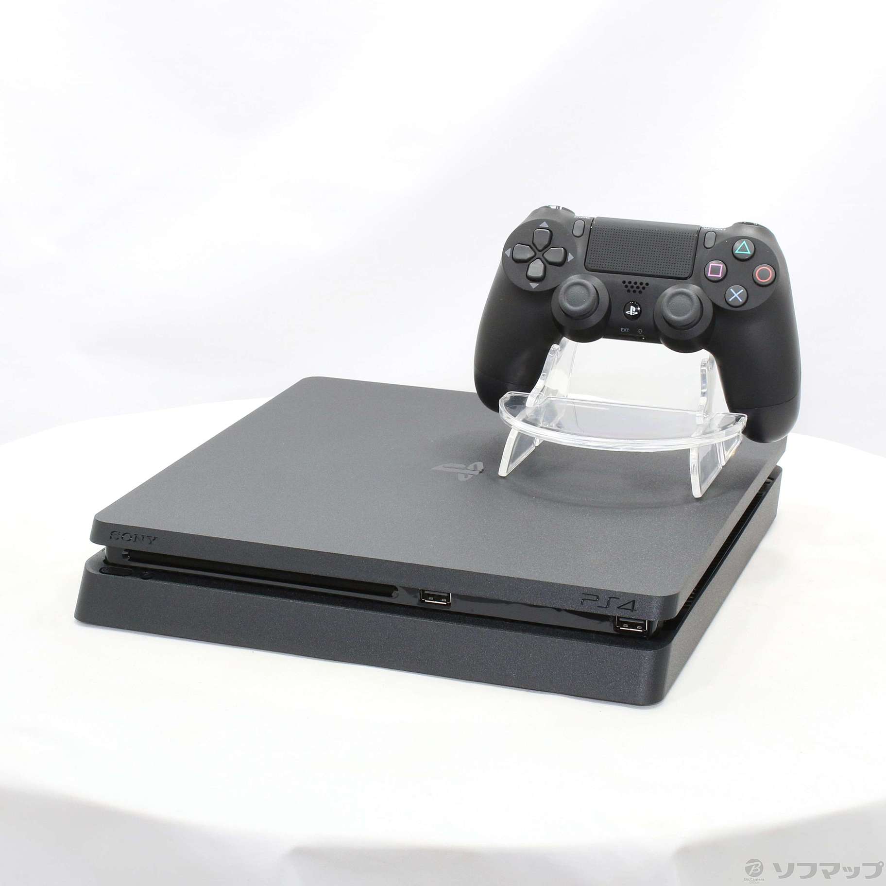 中古】PlayStation 4 ジェット・ブラック 500GB CUH-2200AB01