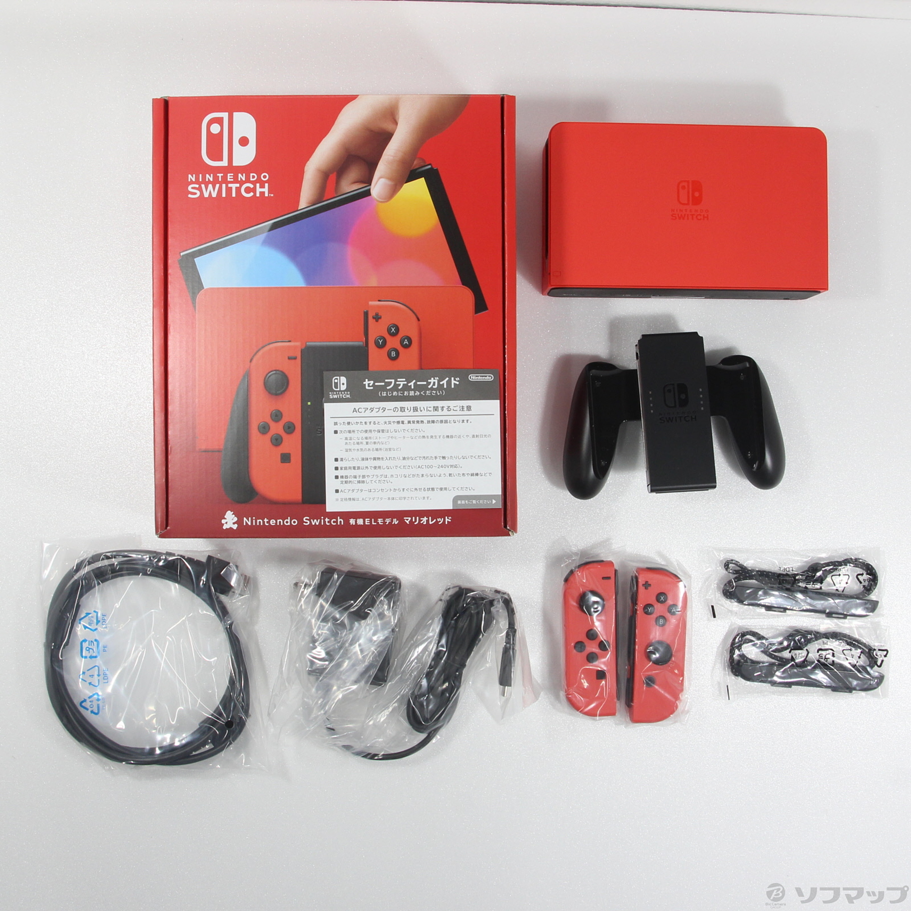 中古】Nintendo Nintendo Switch 有機ELモデル マリオレッド