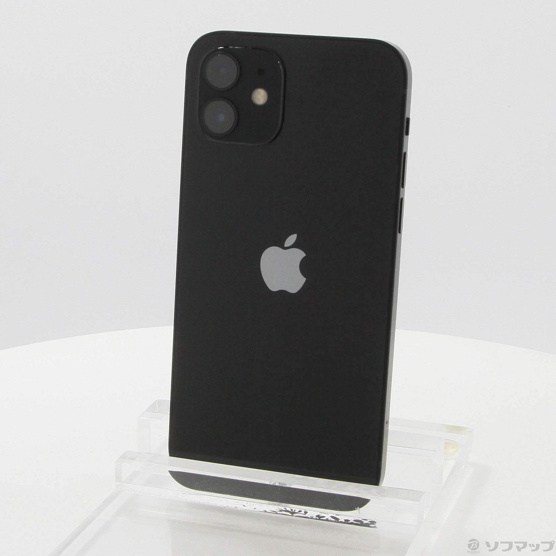 中古】iPhone12 128GB ブラック MGHU3J／A SIMフリー