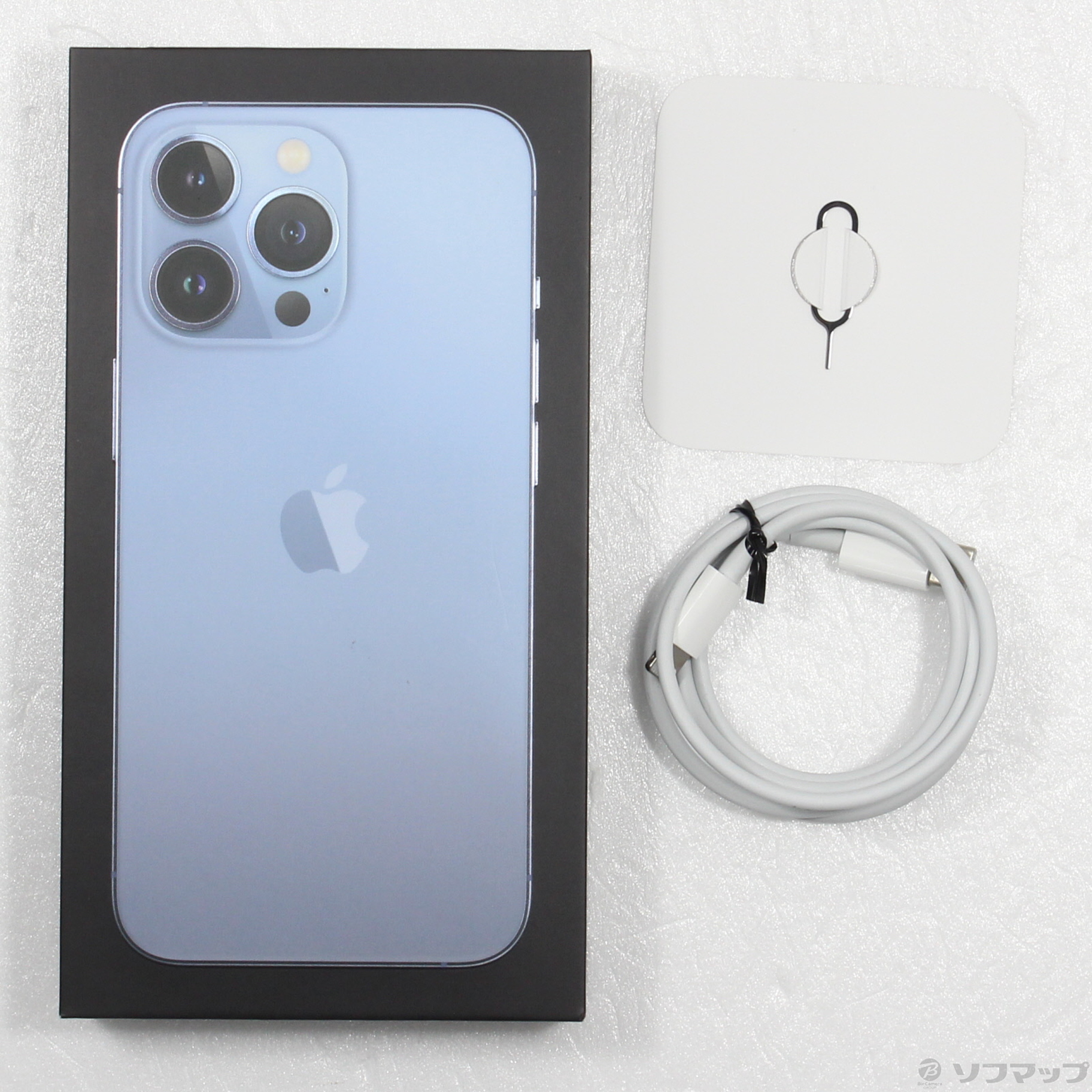 中古】セール対象品 iPhone13 Pro 128GB シエラブルー MLUK3J／A SIM 
