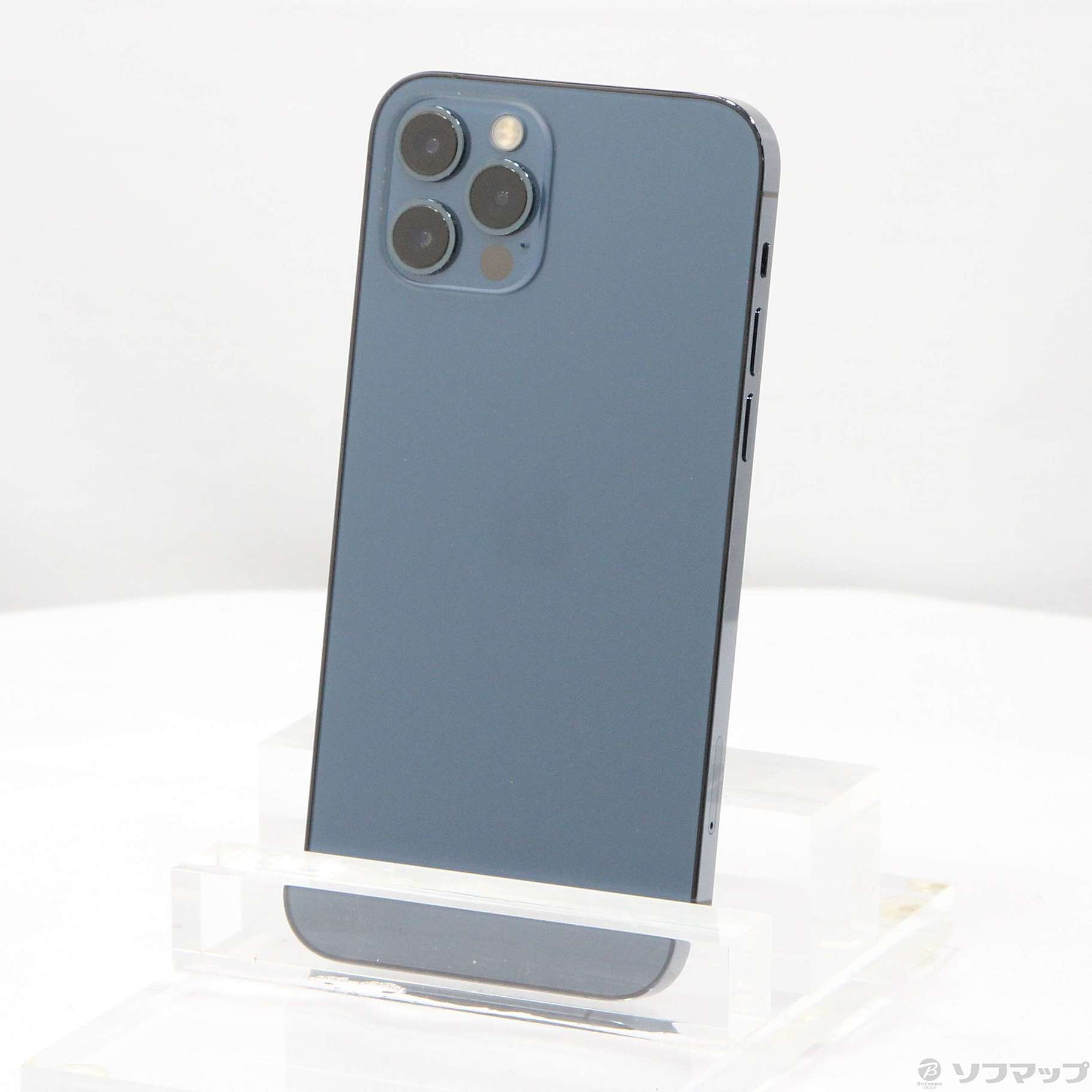 中古】iPhone12 Pro 512GB パシフィックブルー MGMJ3J／A SIMフリー 