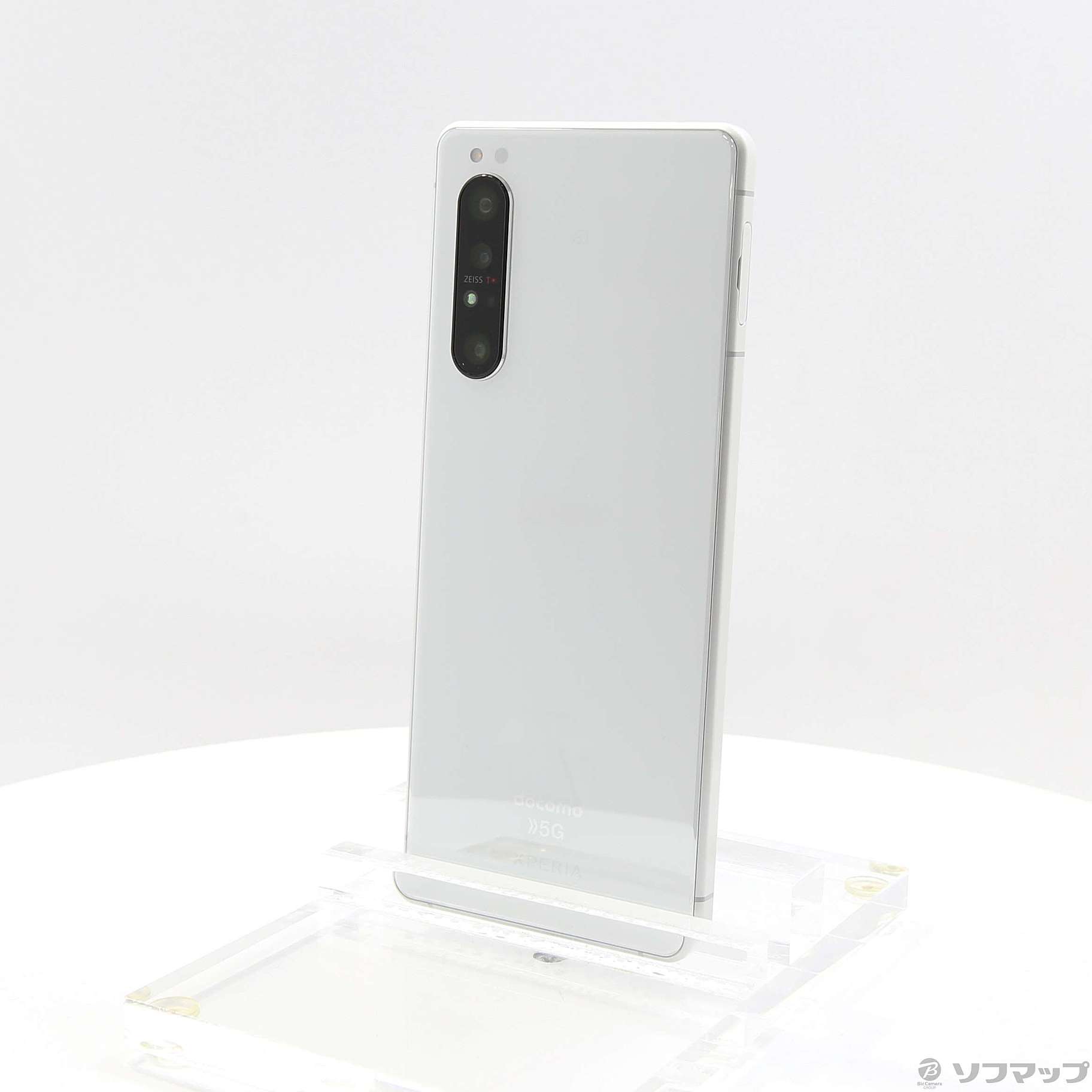 中古】Xperia 1 II 128GB ホワイト SO-51A docomoロック解除SIMフリー