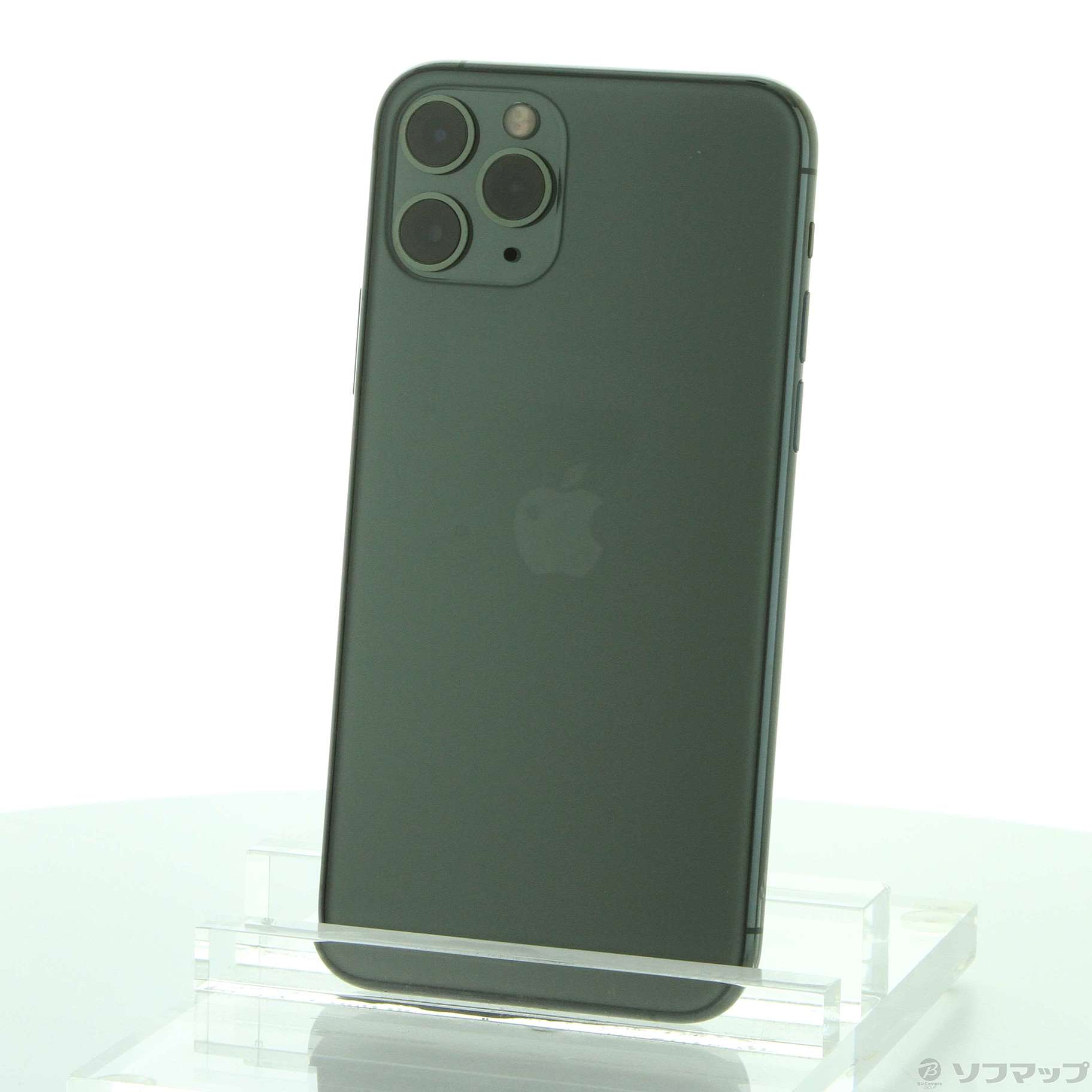 中古】iPhone11 Pro 256GB ミッドナイトグリーン MWCC2J／A SIMフリー