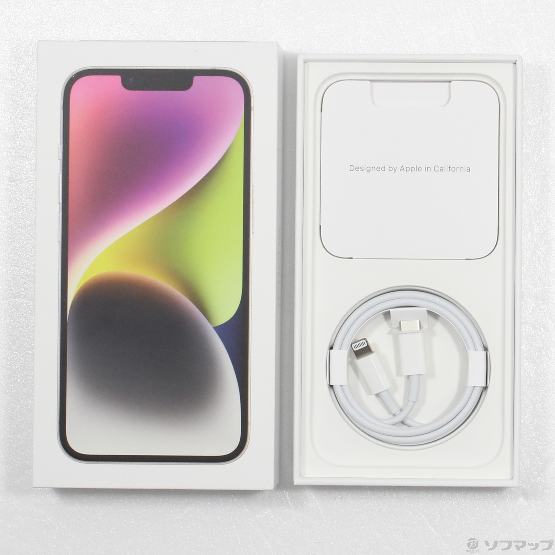 中古】iPhone14 128GB スターライト MPUQ3J／A SIMフリー