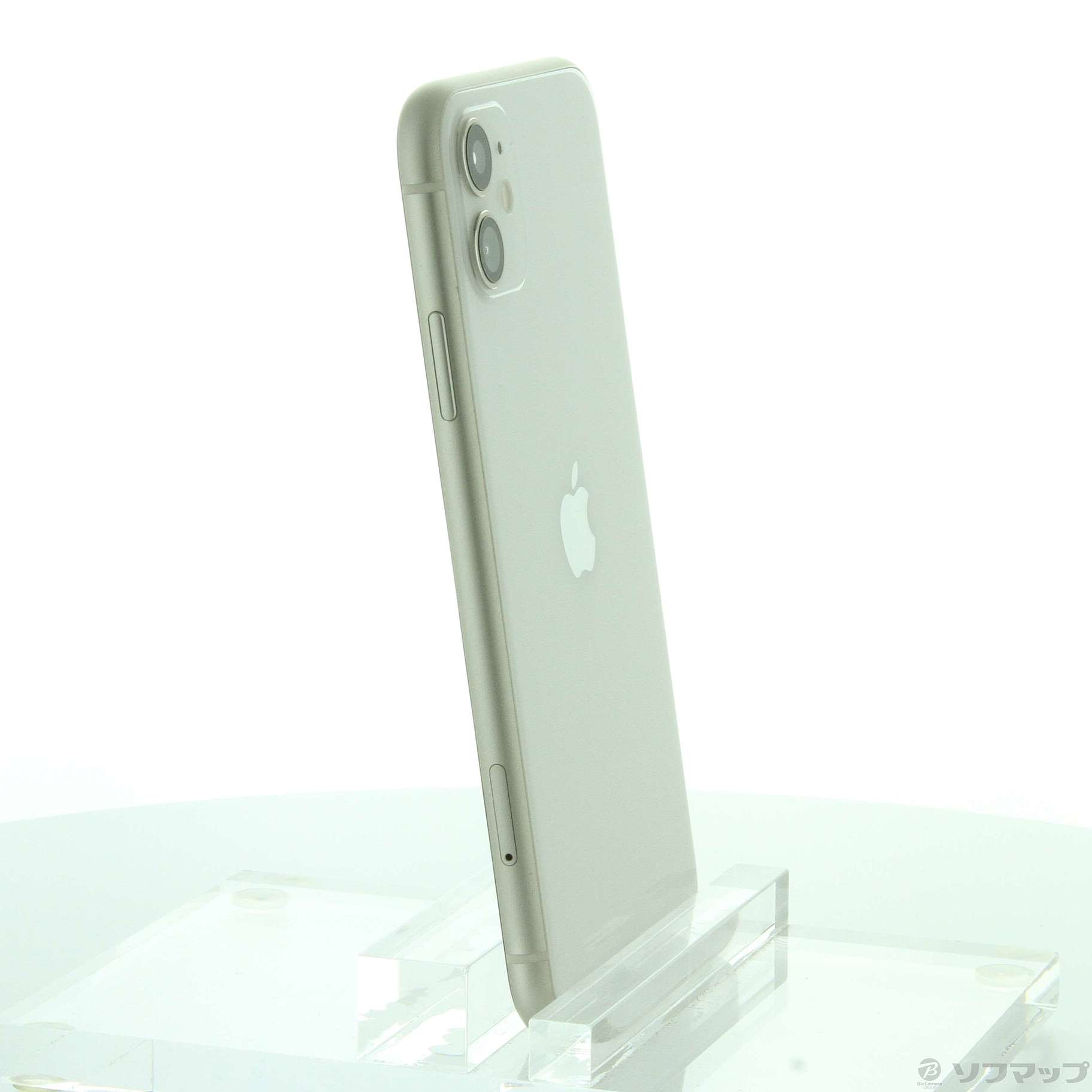 中古】iPhone11 128GB ホワイト MWM22J／A SIMフリー [2133051781432