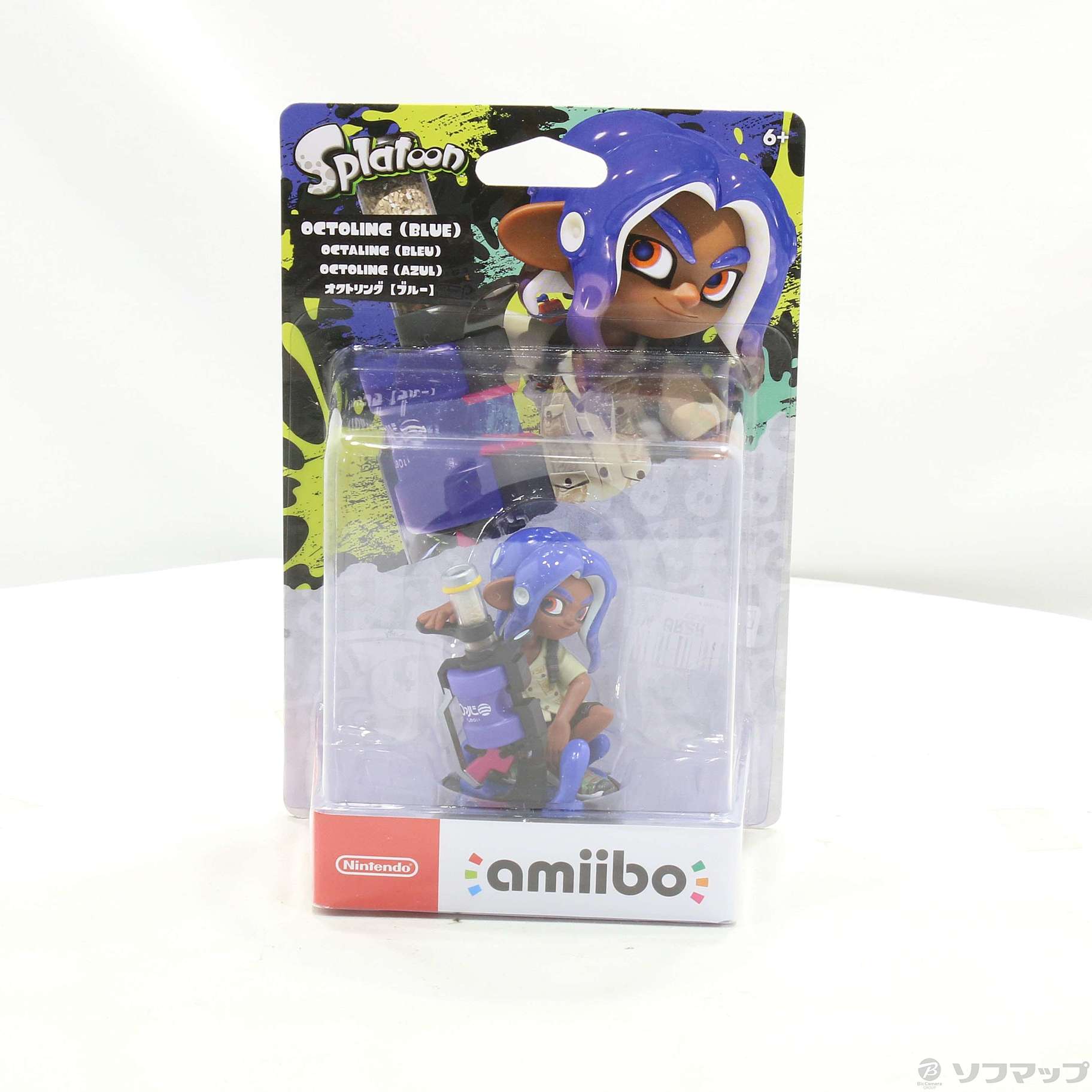 中古】amiibo オクトリング 【ブルー】 (スプラトゥーンシリーズ