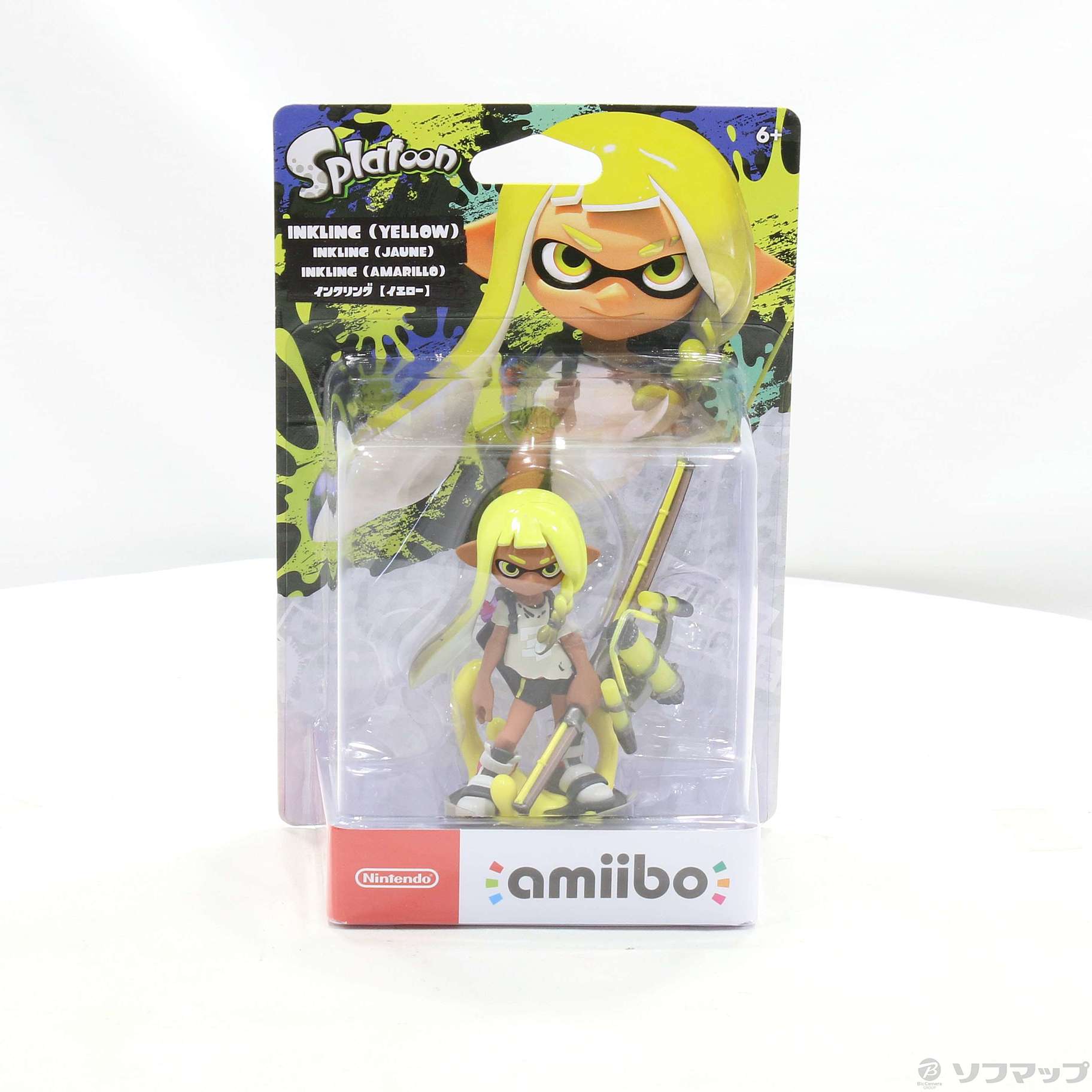 中古】amiibo インクリング 【イエロー】 (スプラトゥーンシリーズ